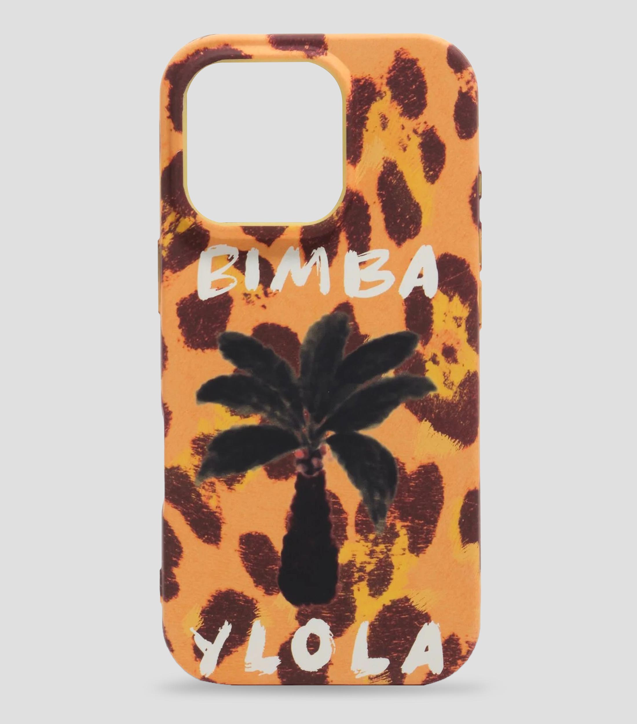 Funda rígida iPhone 16 Pro palmera amarilla