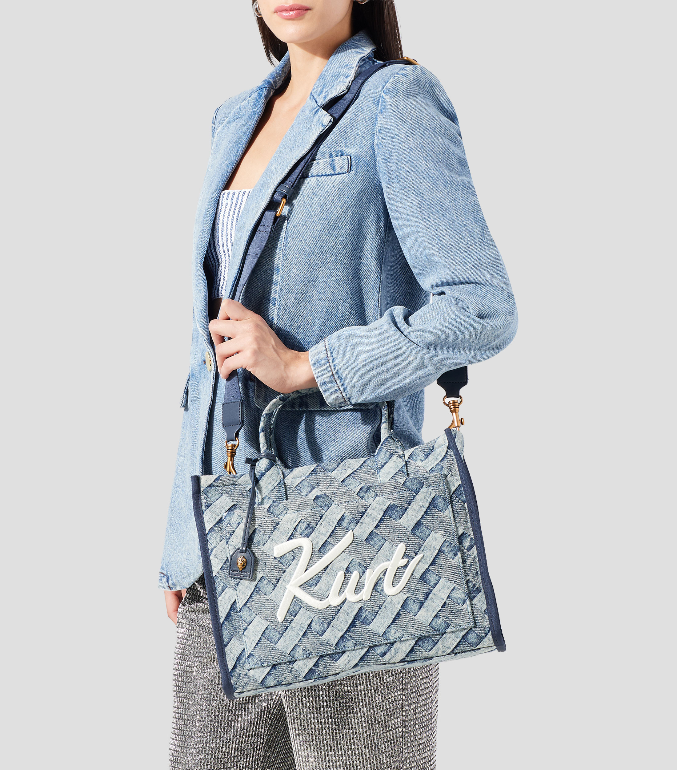 Bolsa tote estampada Mujer