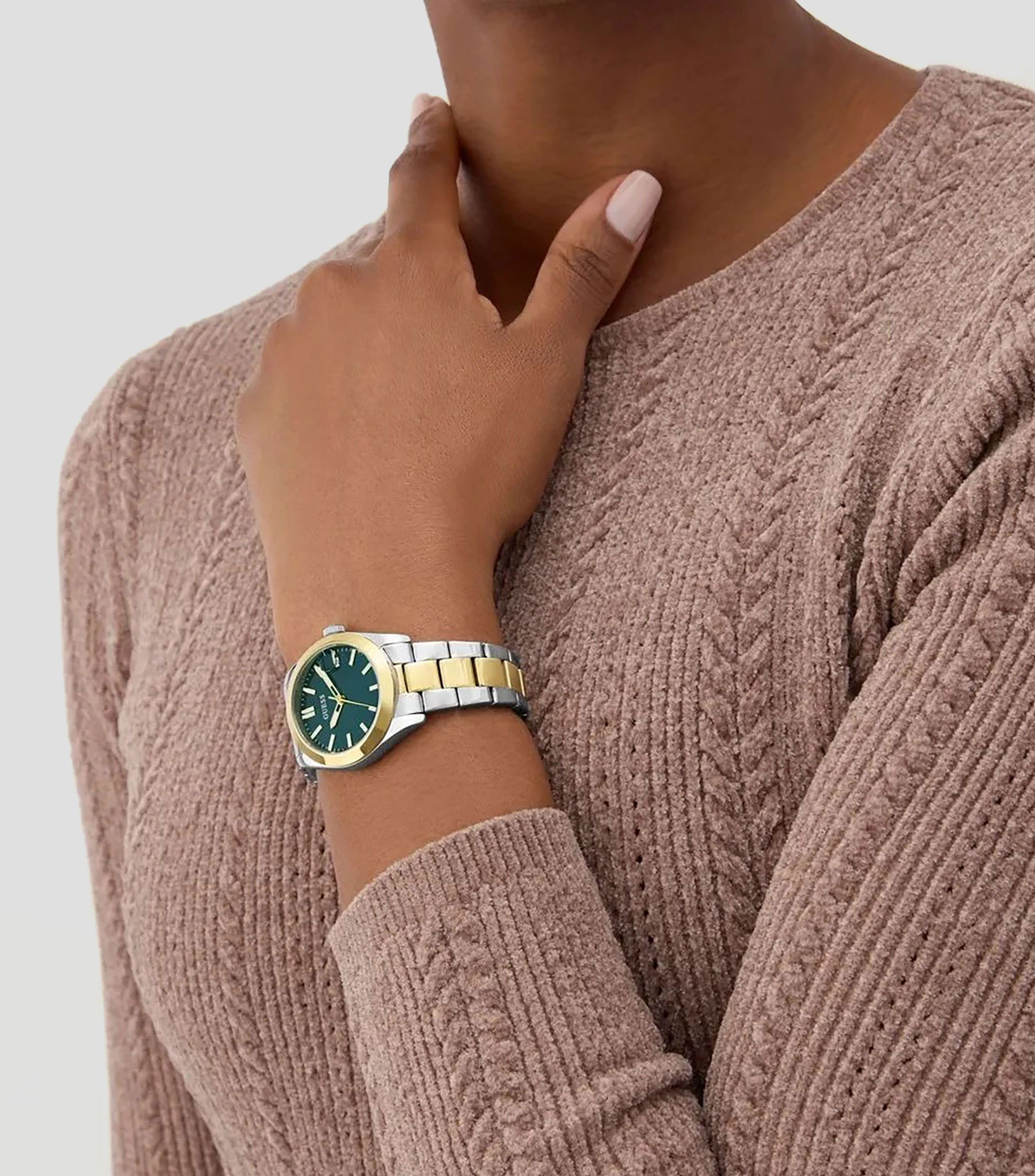 Reloj para Mujer Alice casual plateado/dorado