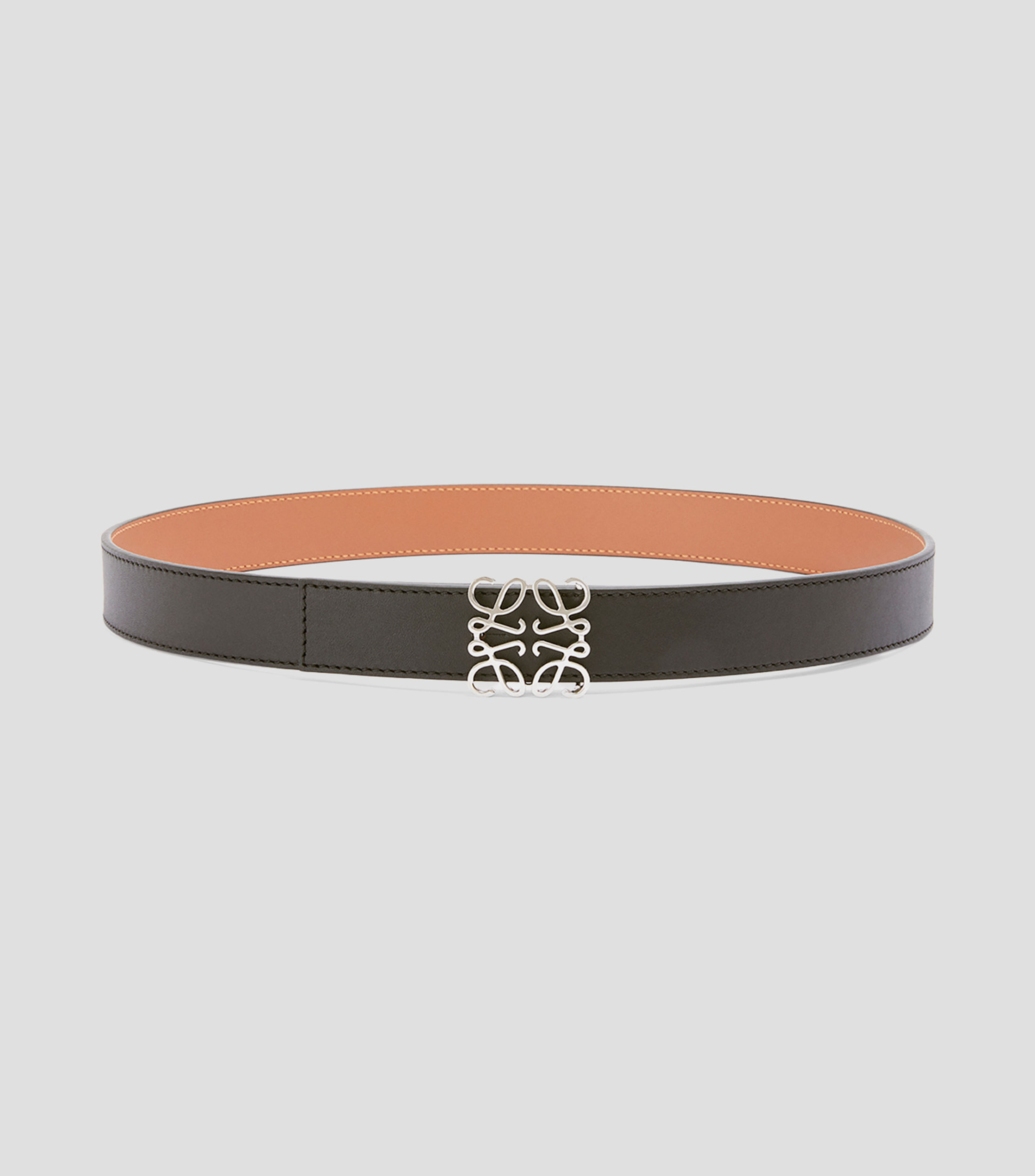 Cinturón reversible en piel casual Mujer