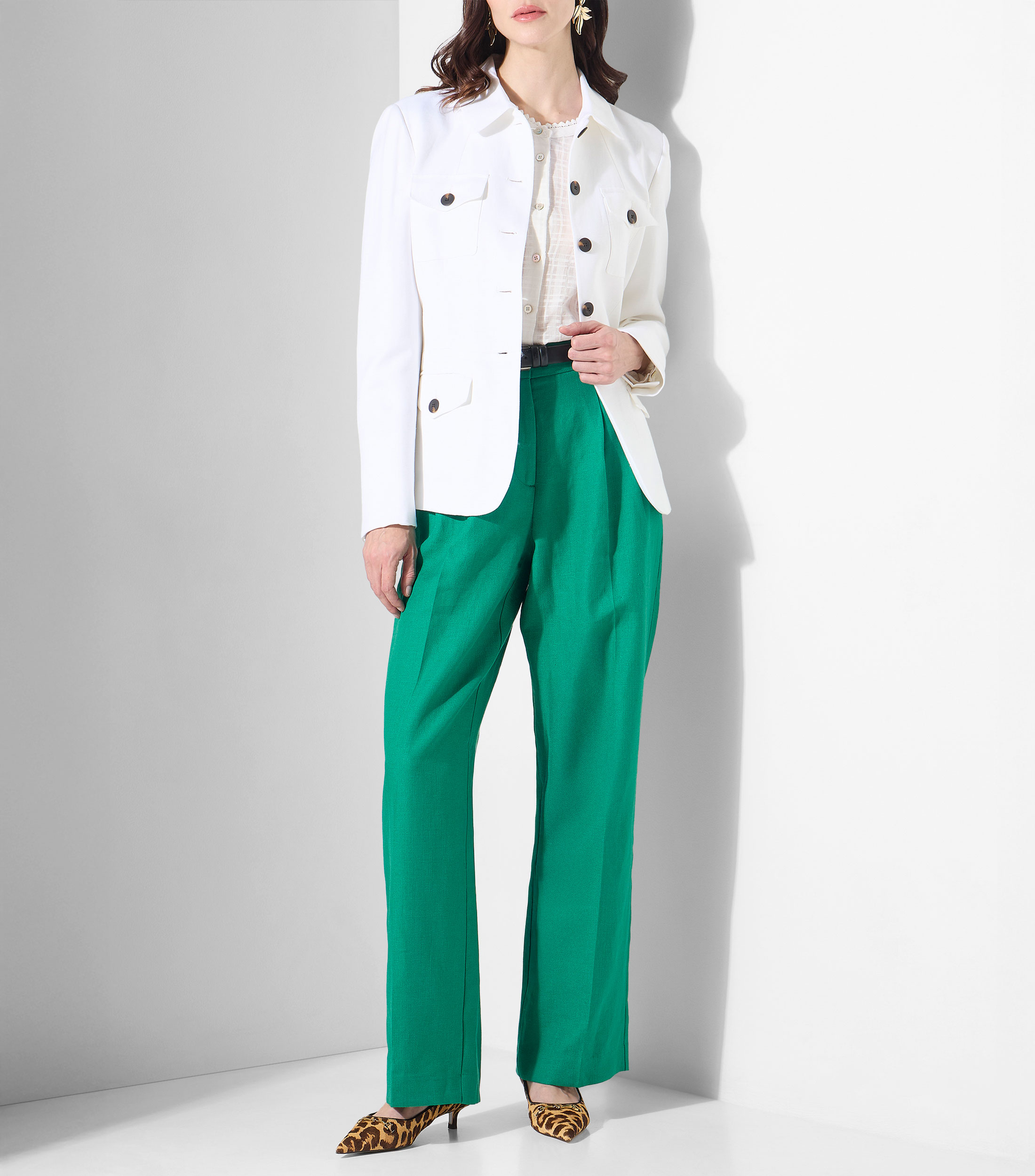 Blazer liso Mujer