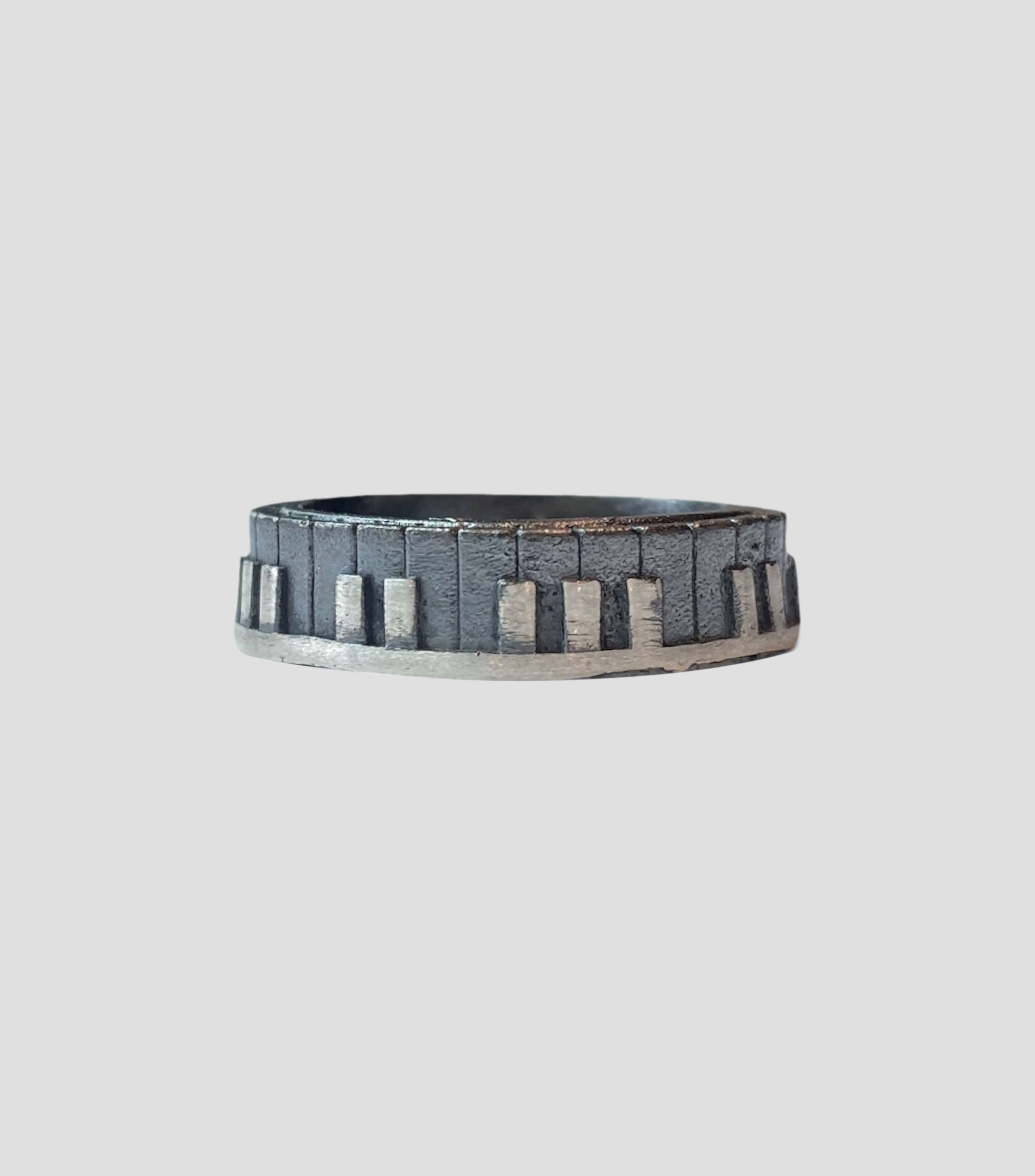 Anillo Piano en Plata .925 Unisex