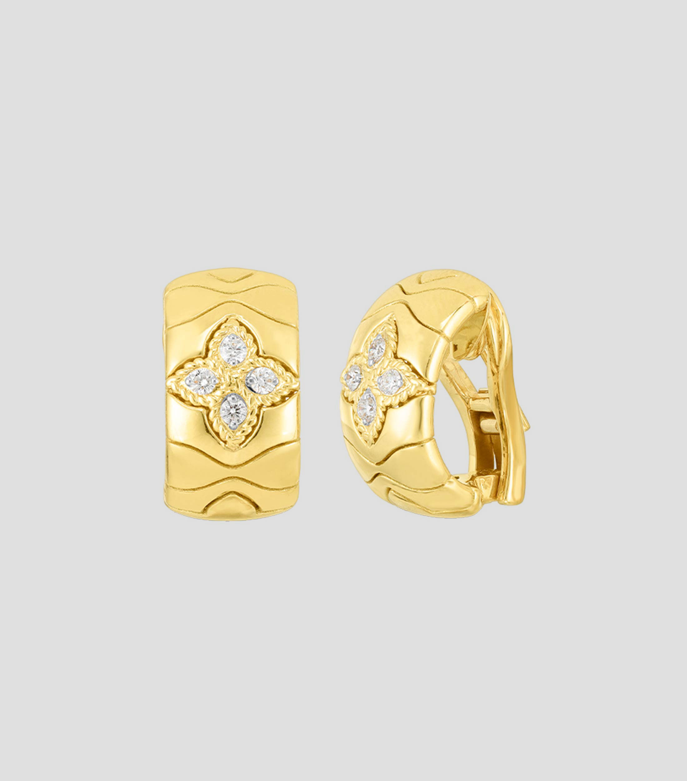 Aretes con Incrustaciones Mujer