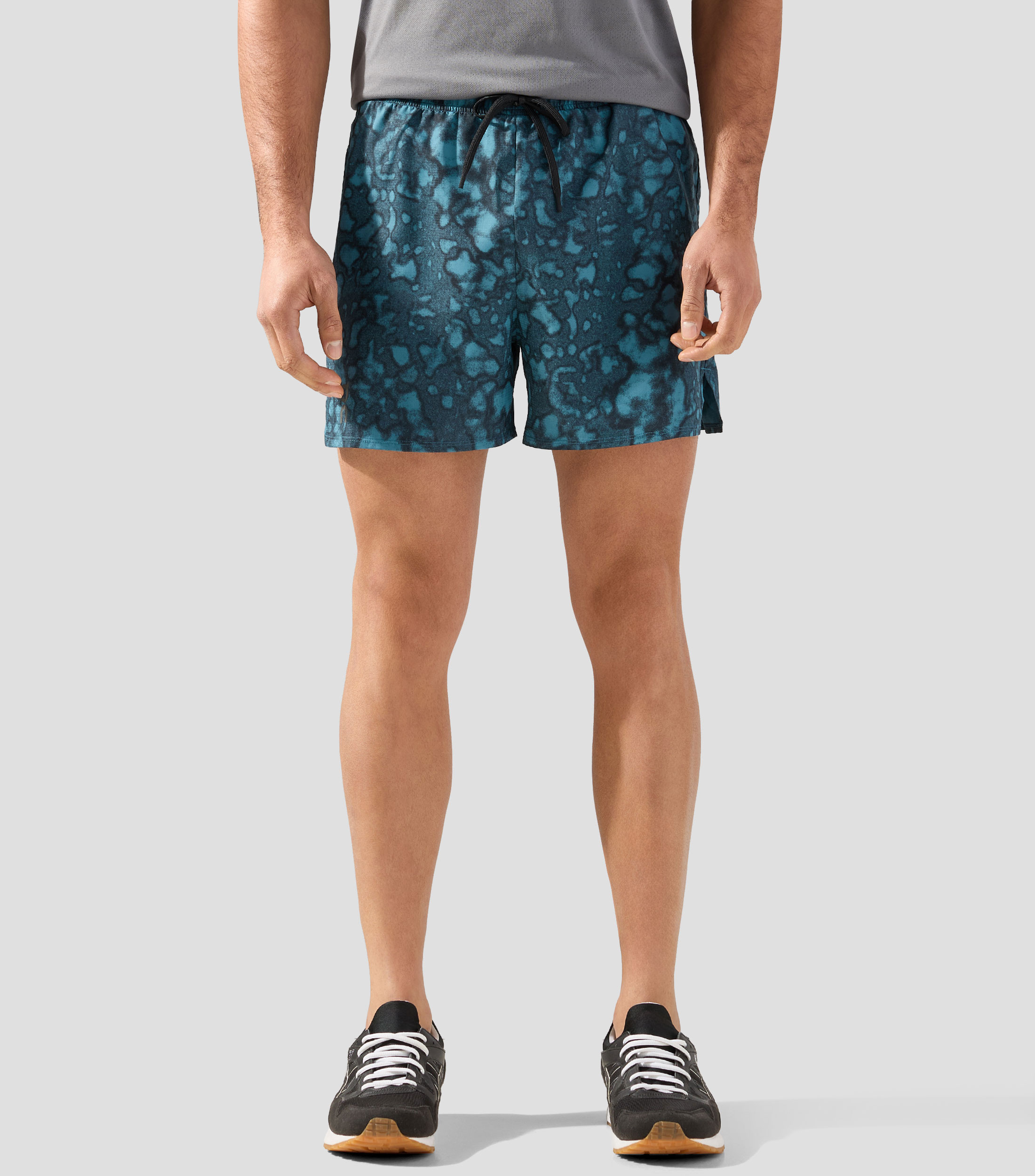 Short para senderismo Trail con estampado Hombre