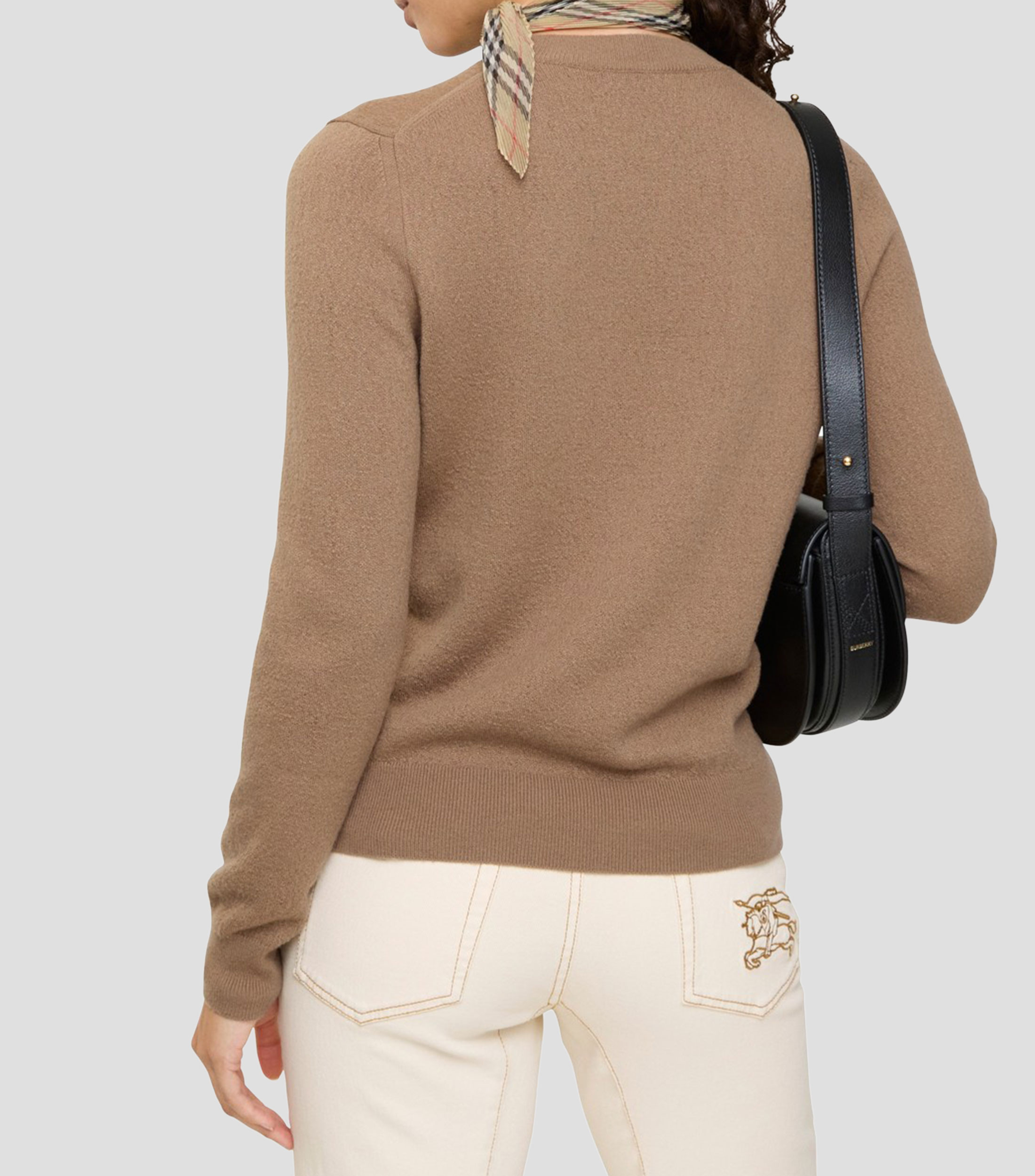 Suéter cuello redondo Mujer