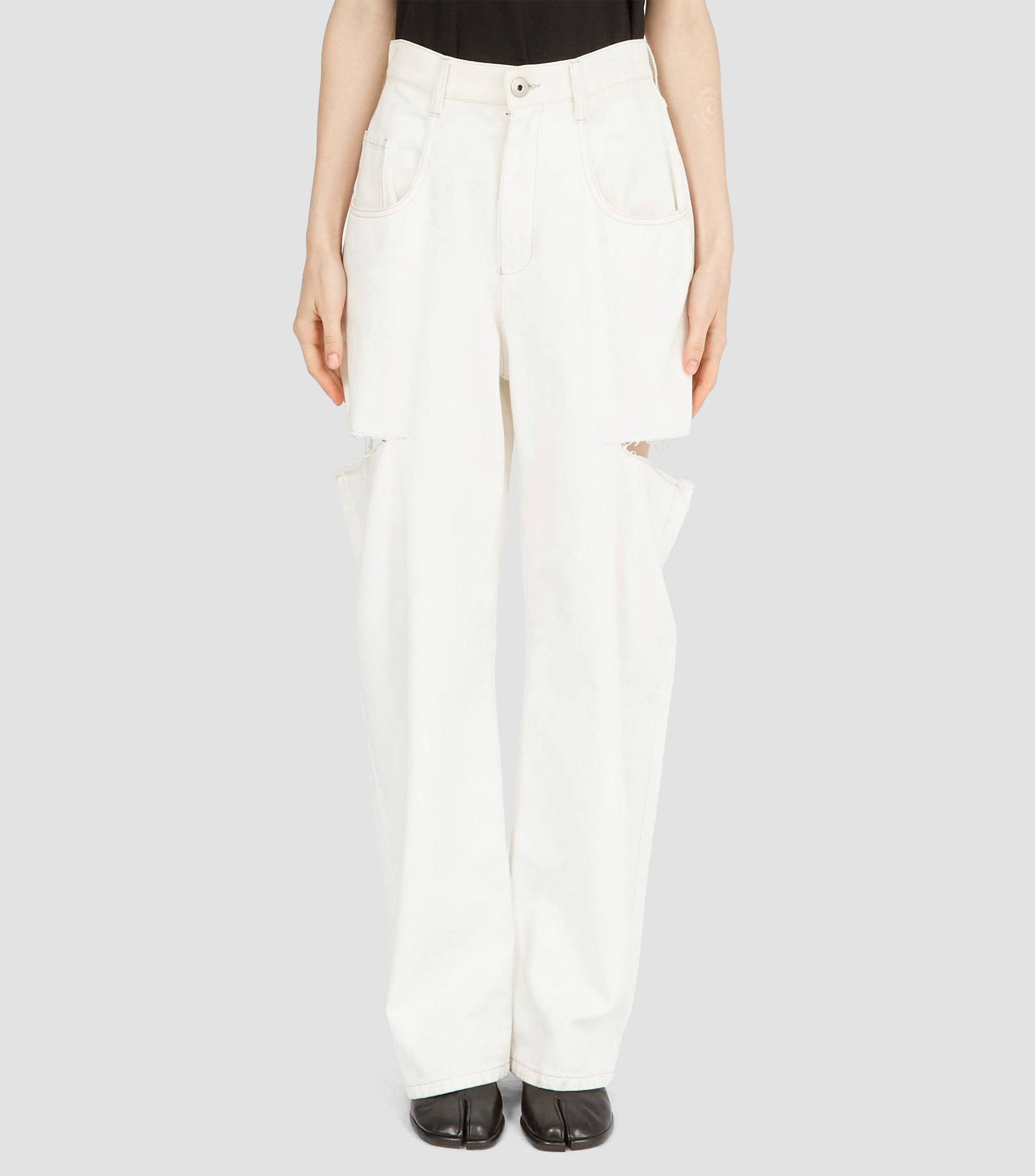 Jeans de corte amplio Mujer