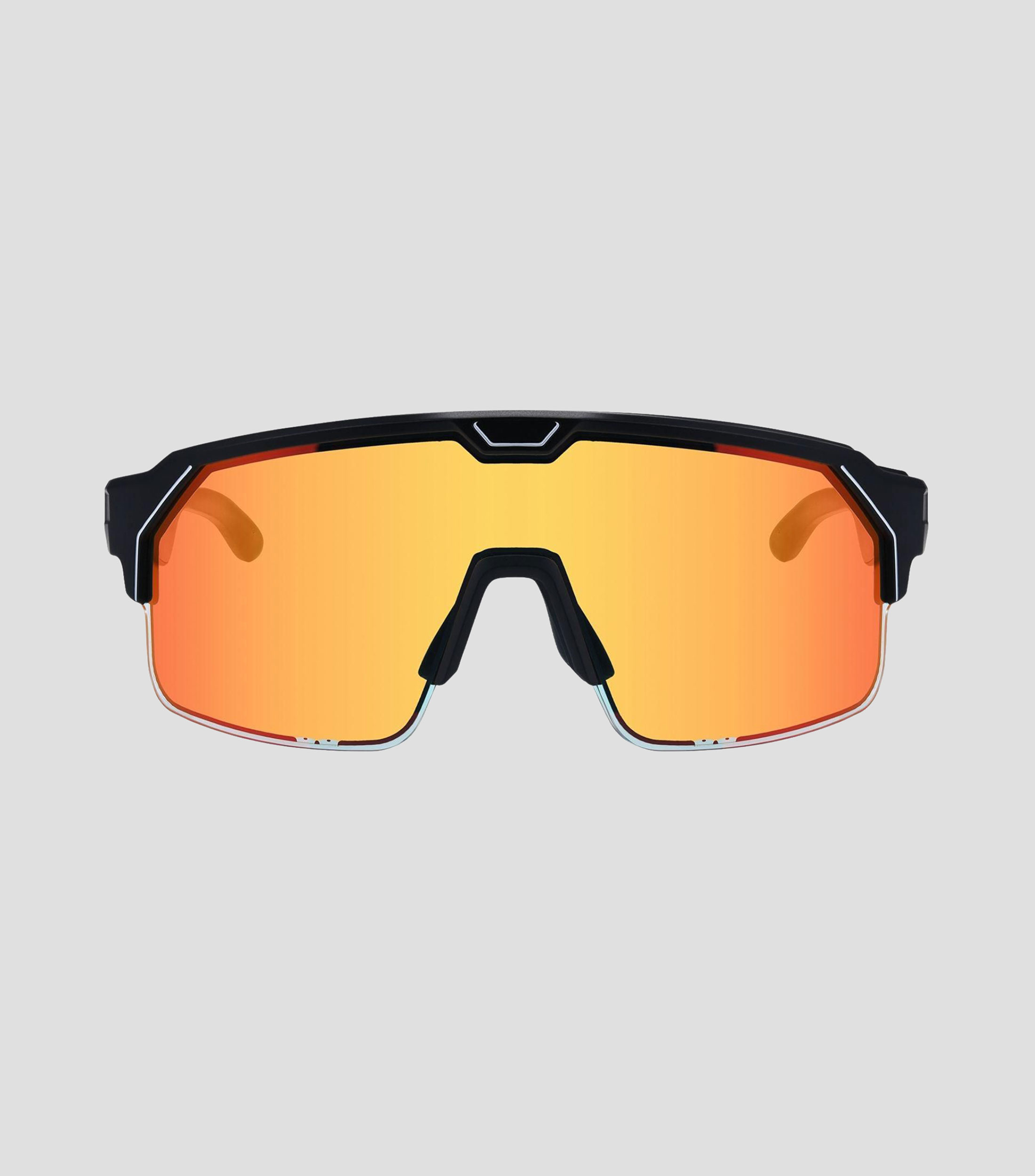 Lentes de sol deportivos Music Shield de tinta ajustable Unisex