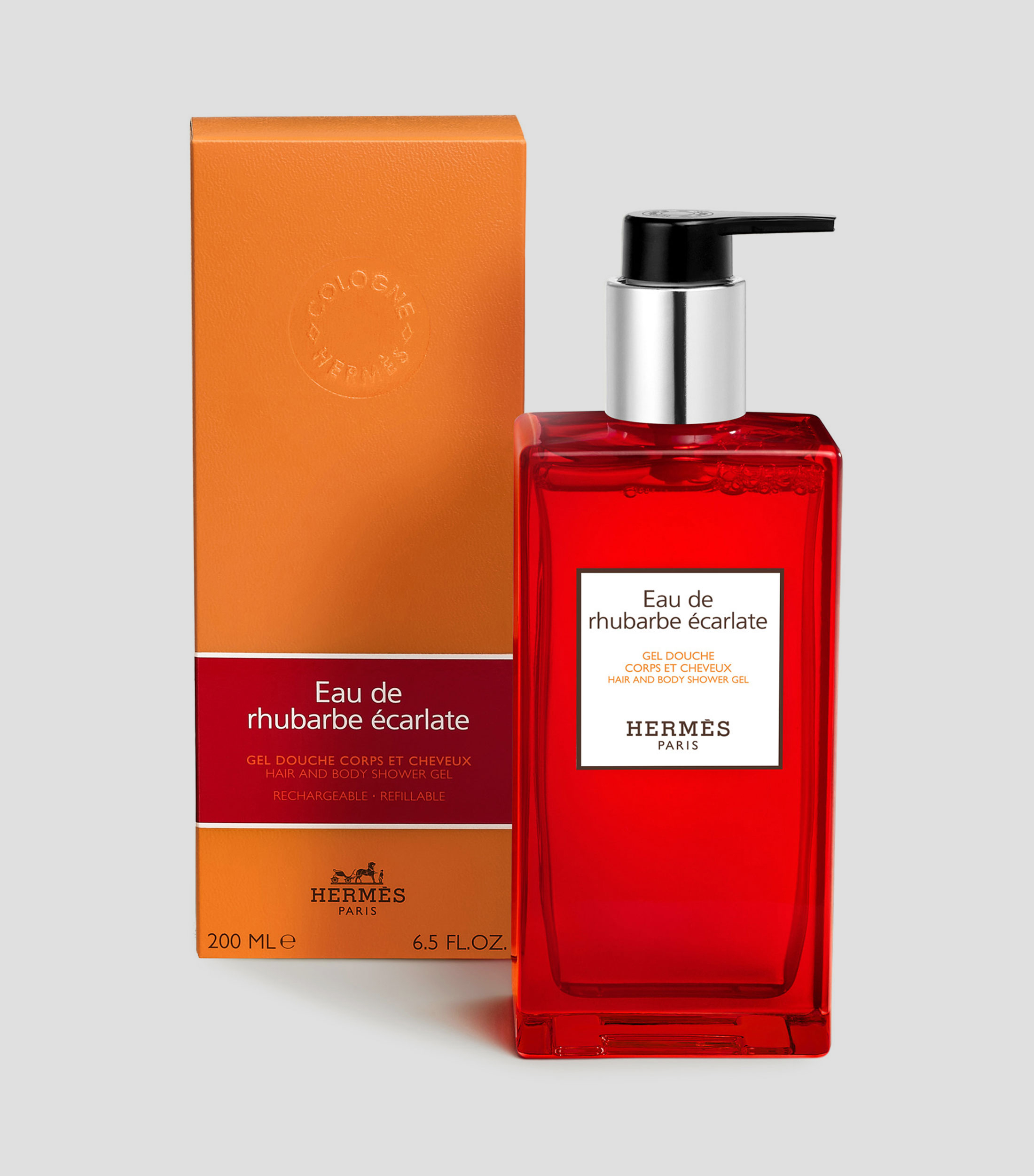 Gel de ducha Eau de Rhubarbe ecarlate, 200 ml