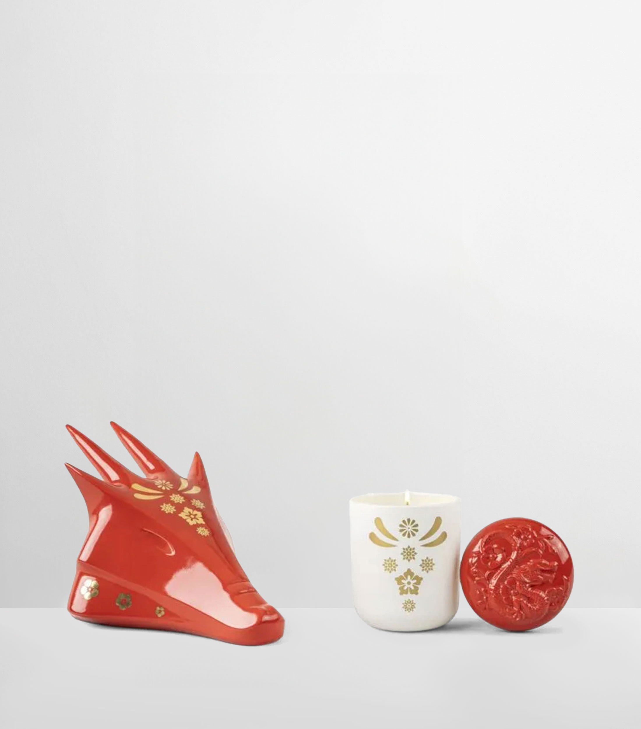 Set de figuras Year Of The Dragon en porcelana