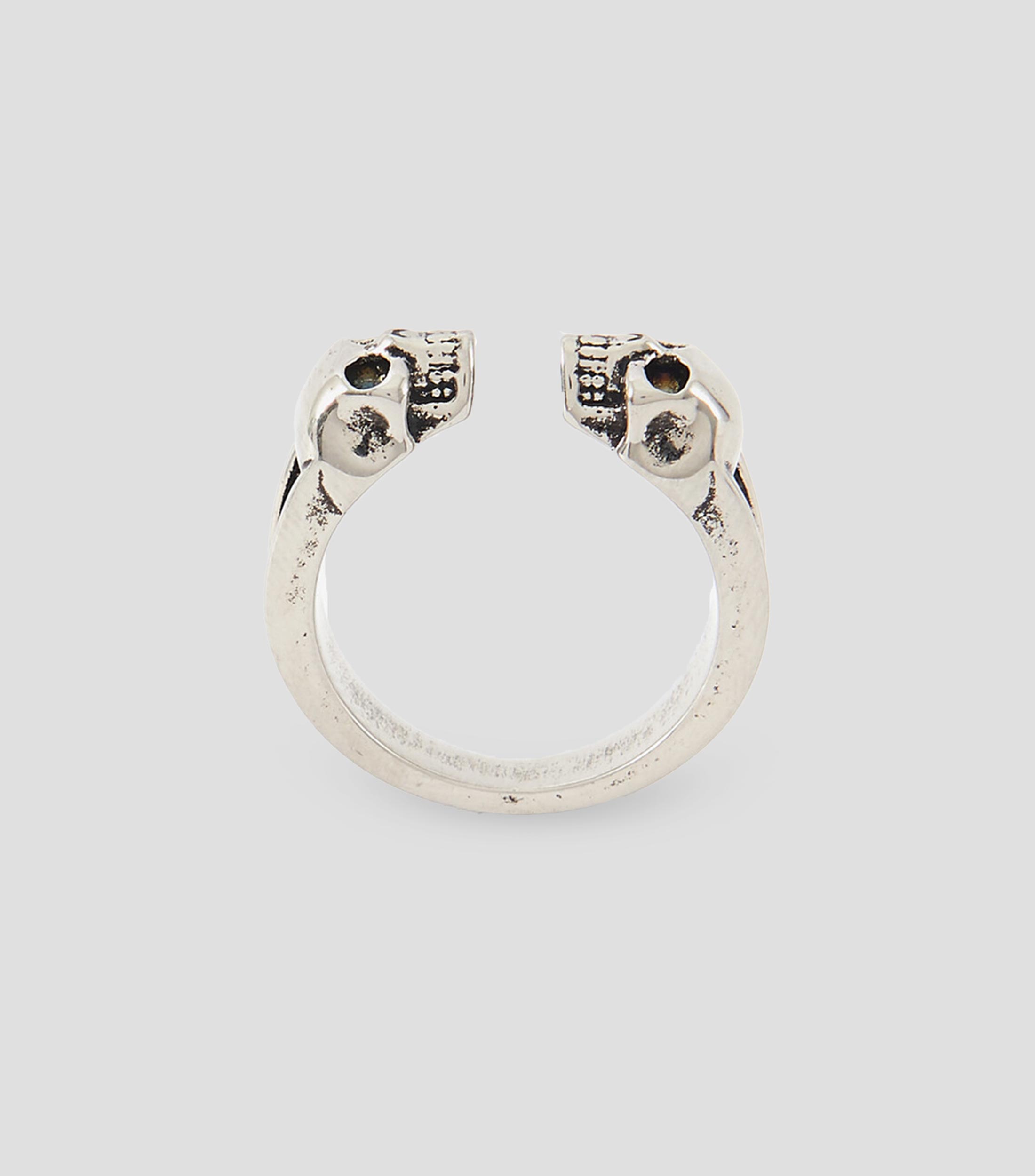 Anillo Twin Skull Hombre