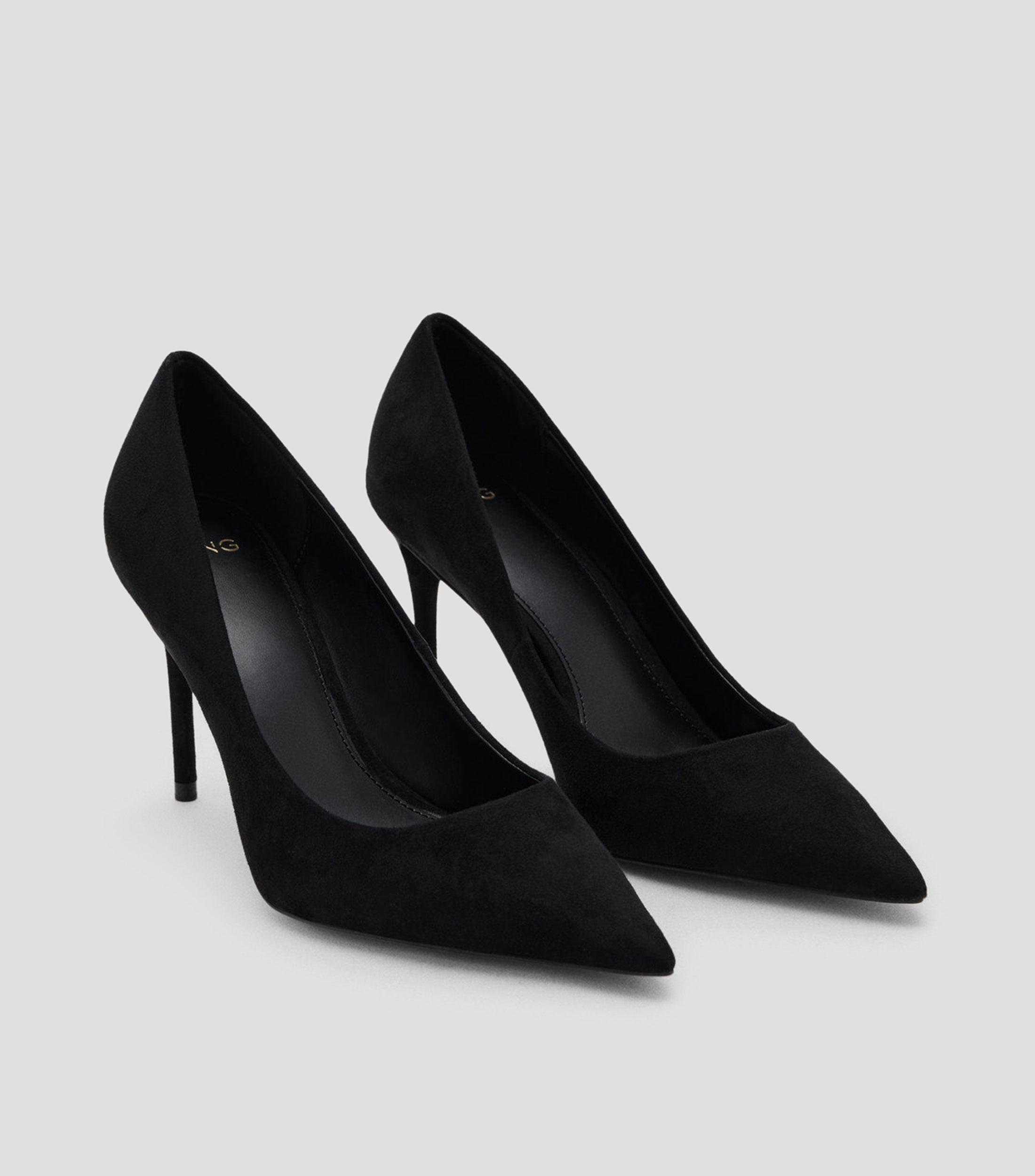 Zapatillas pump con tacón alto de aguja Mujer