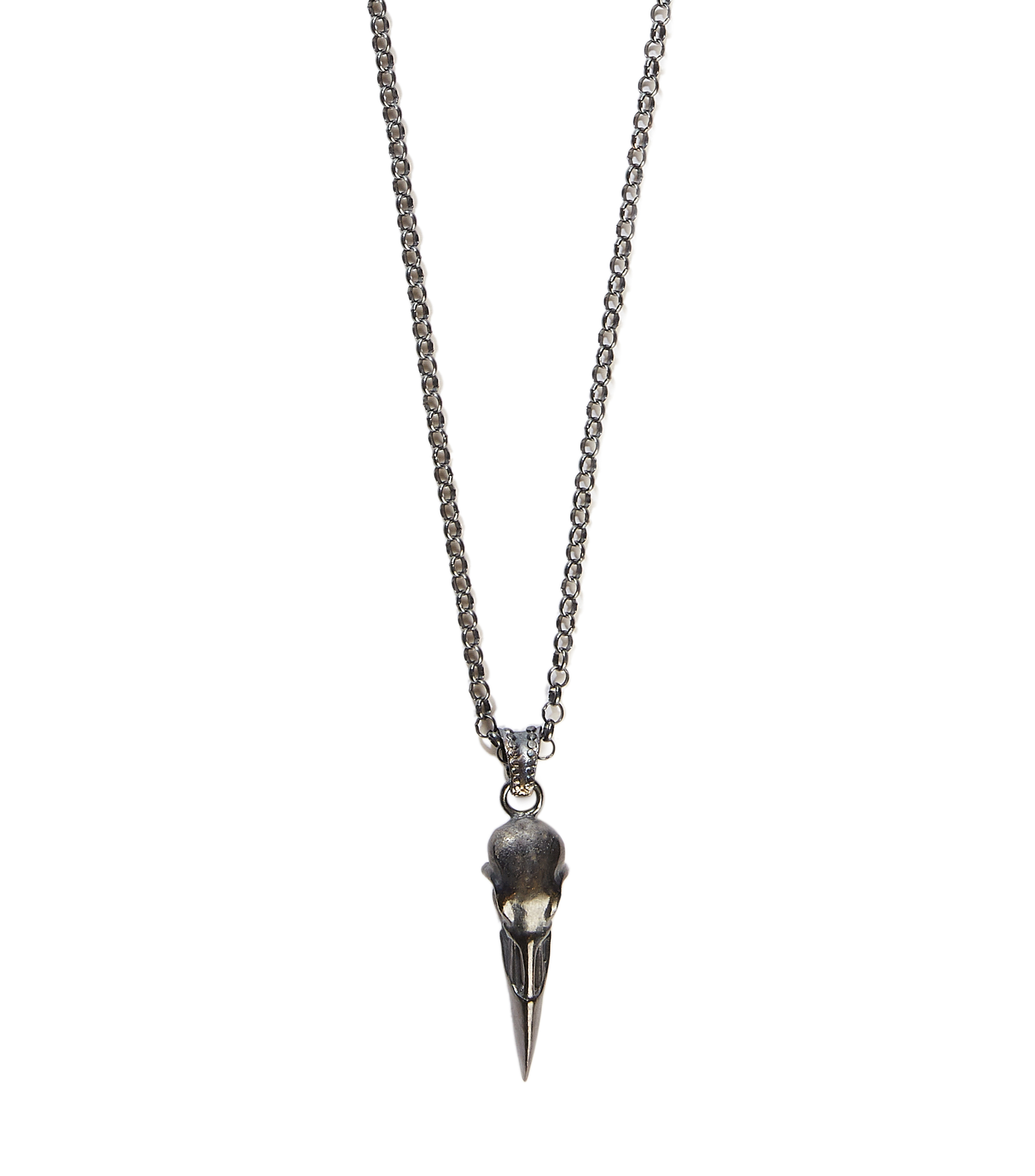 Collar en plata Hombre