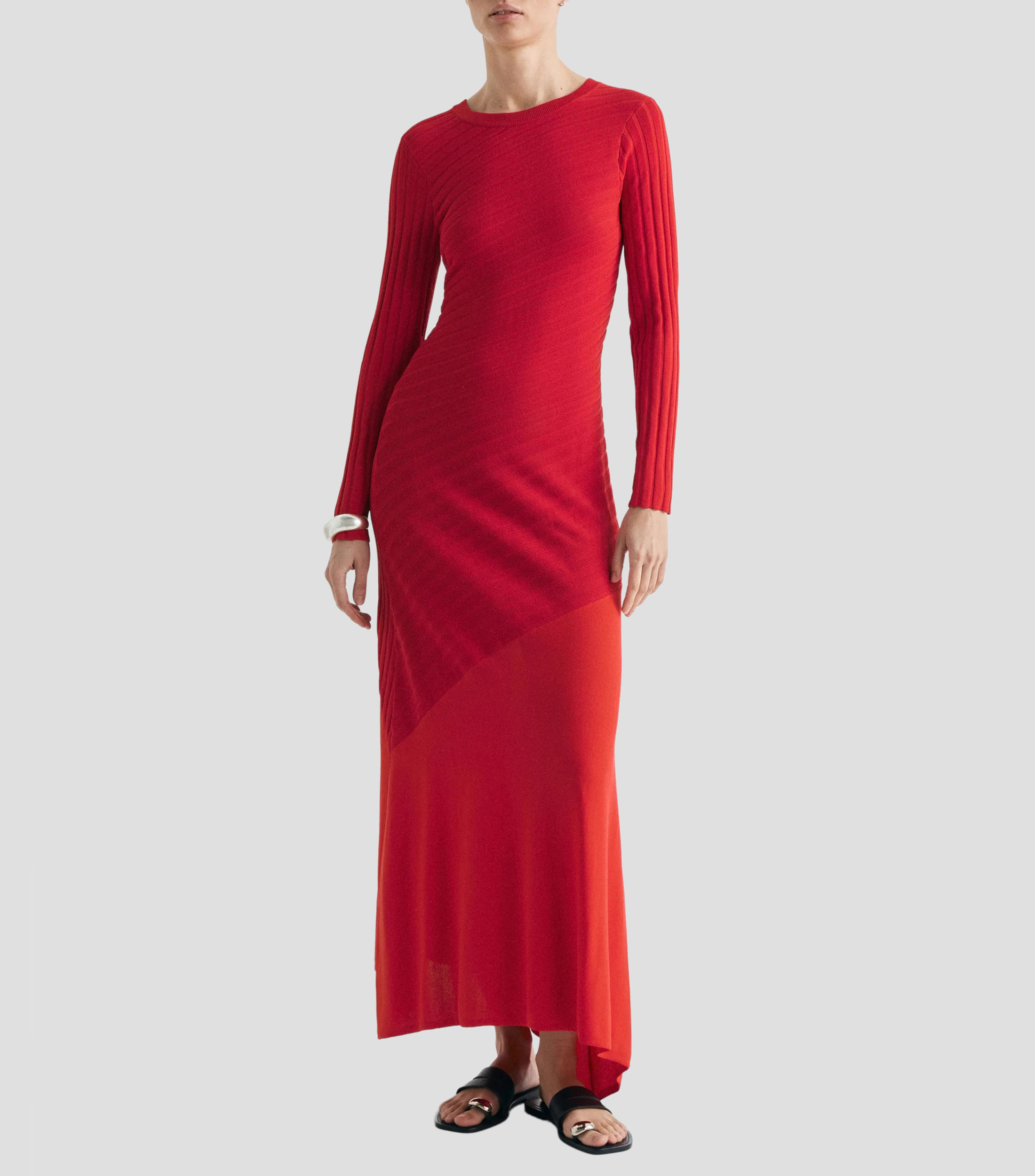 Vestido largo manga larga fantasía Mujer