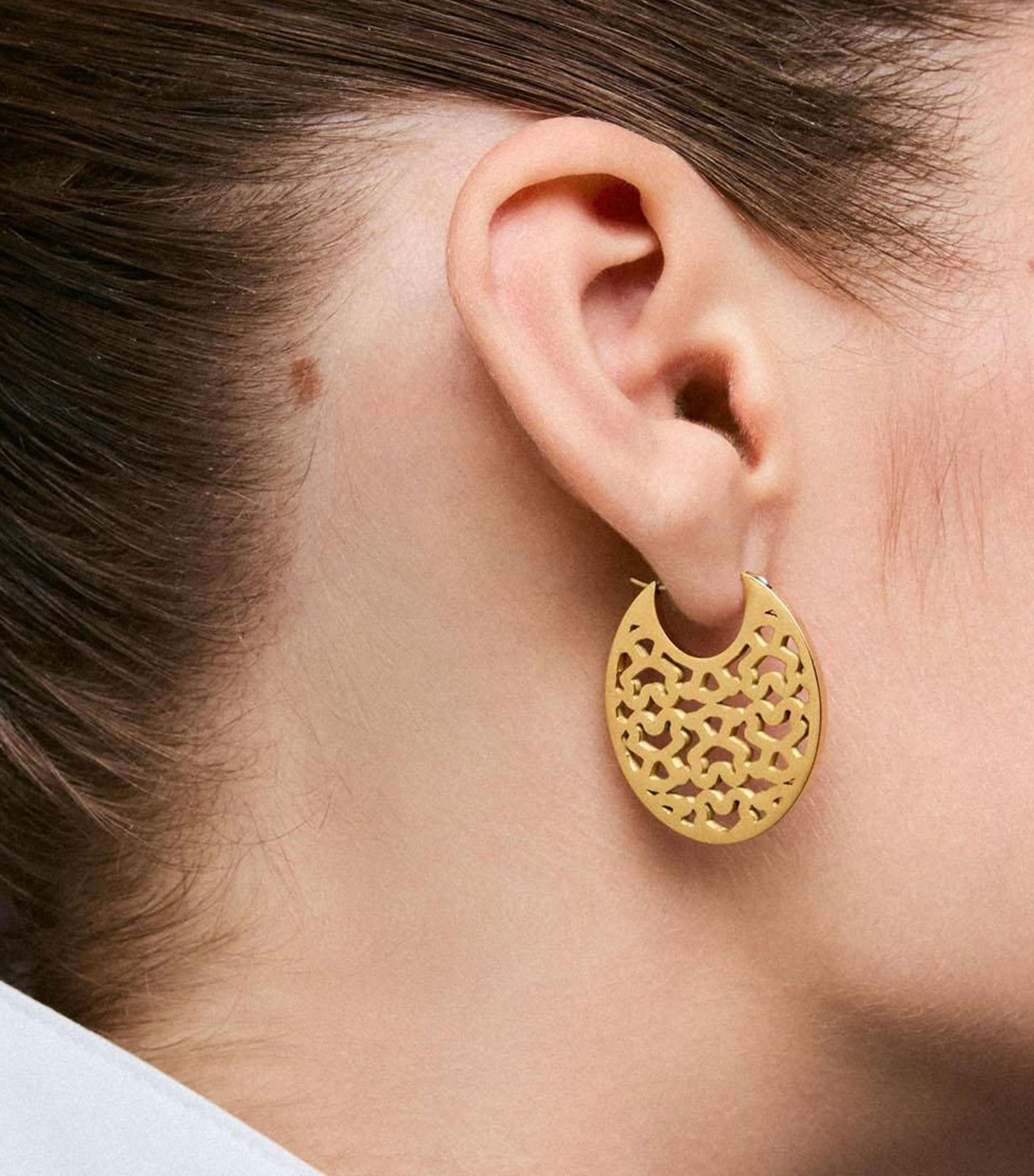 Aretes troquelados Kaos Mujer