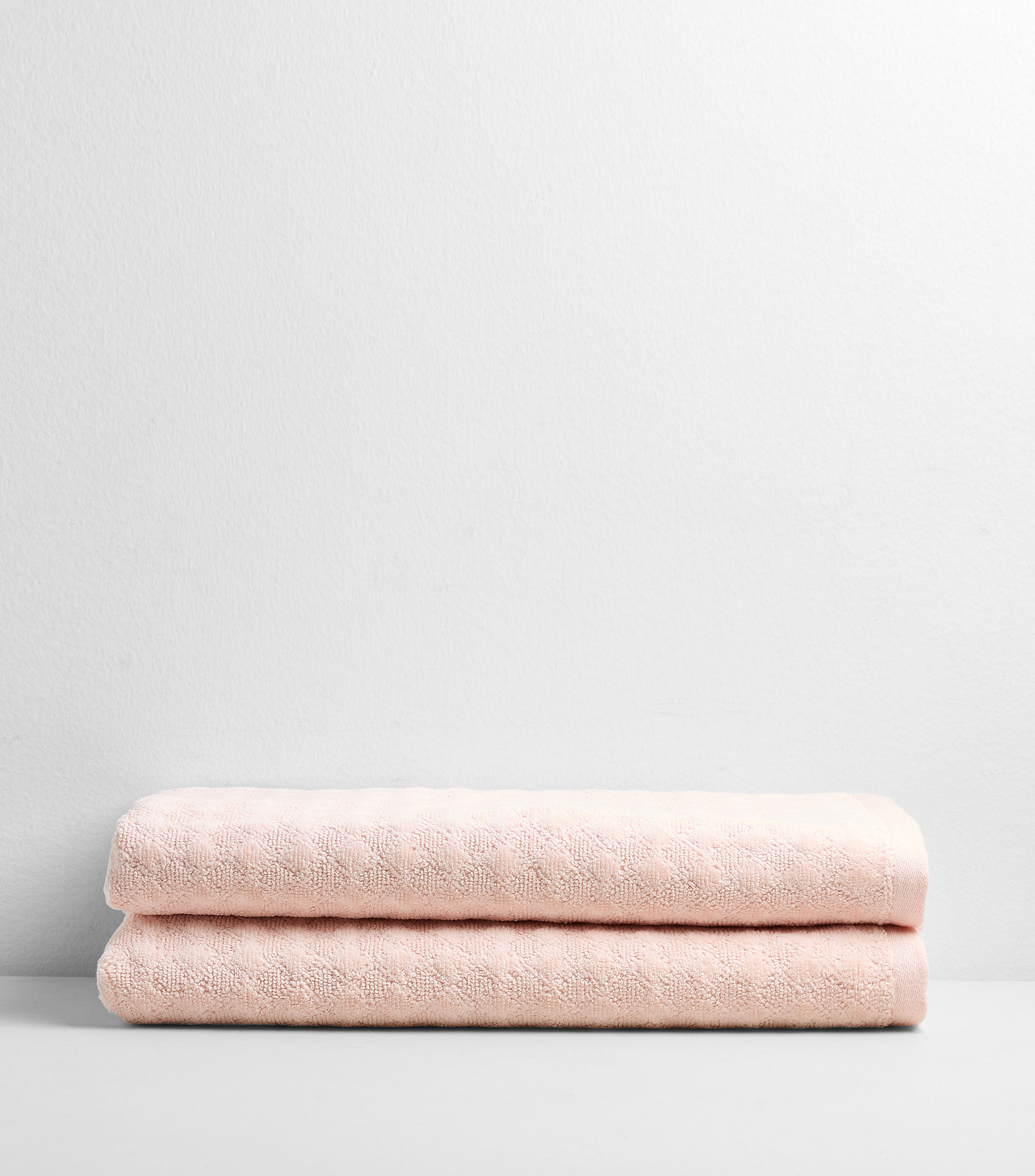 Toalla de baño rosa
