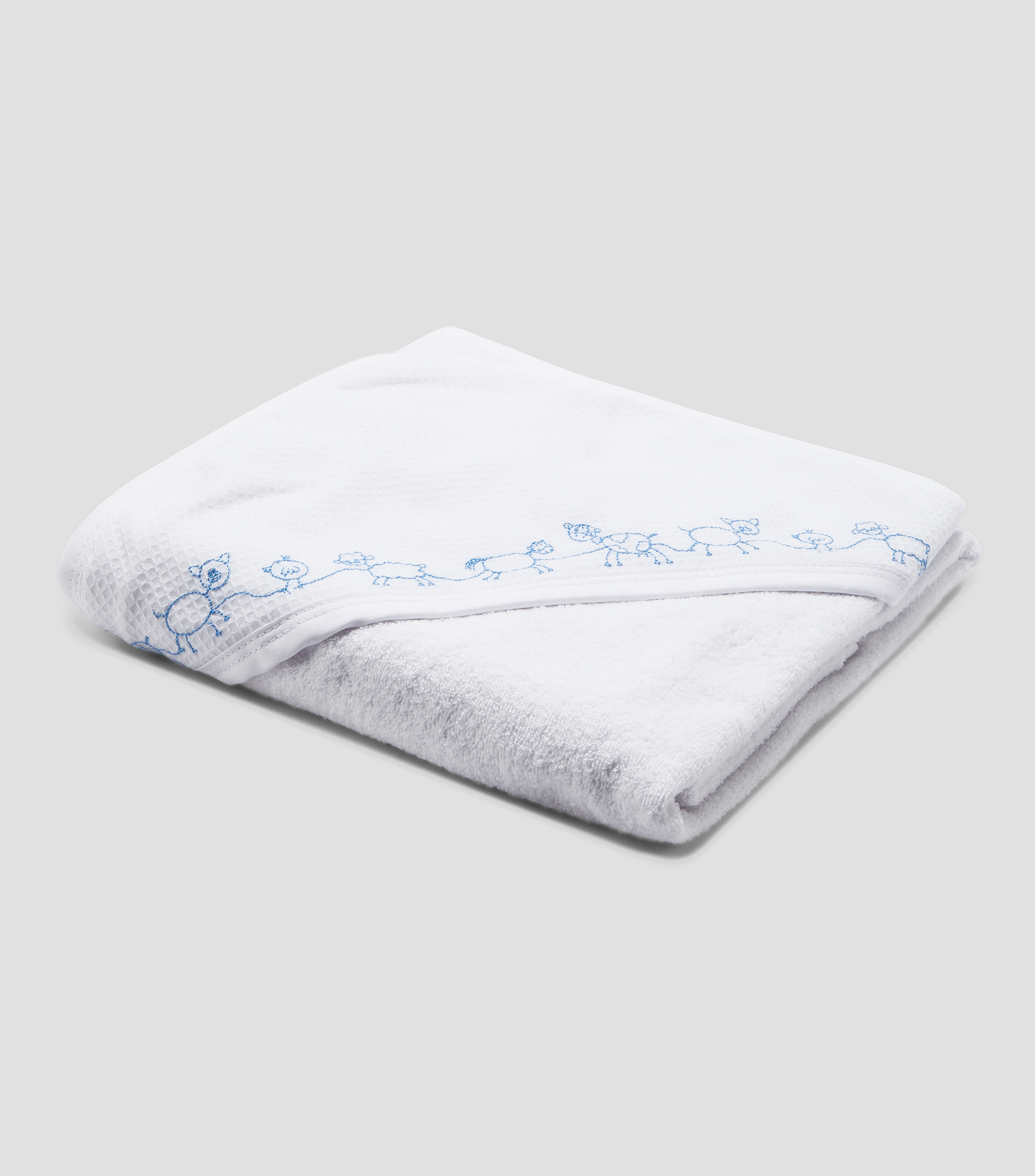 Toalla de bebe Blanca