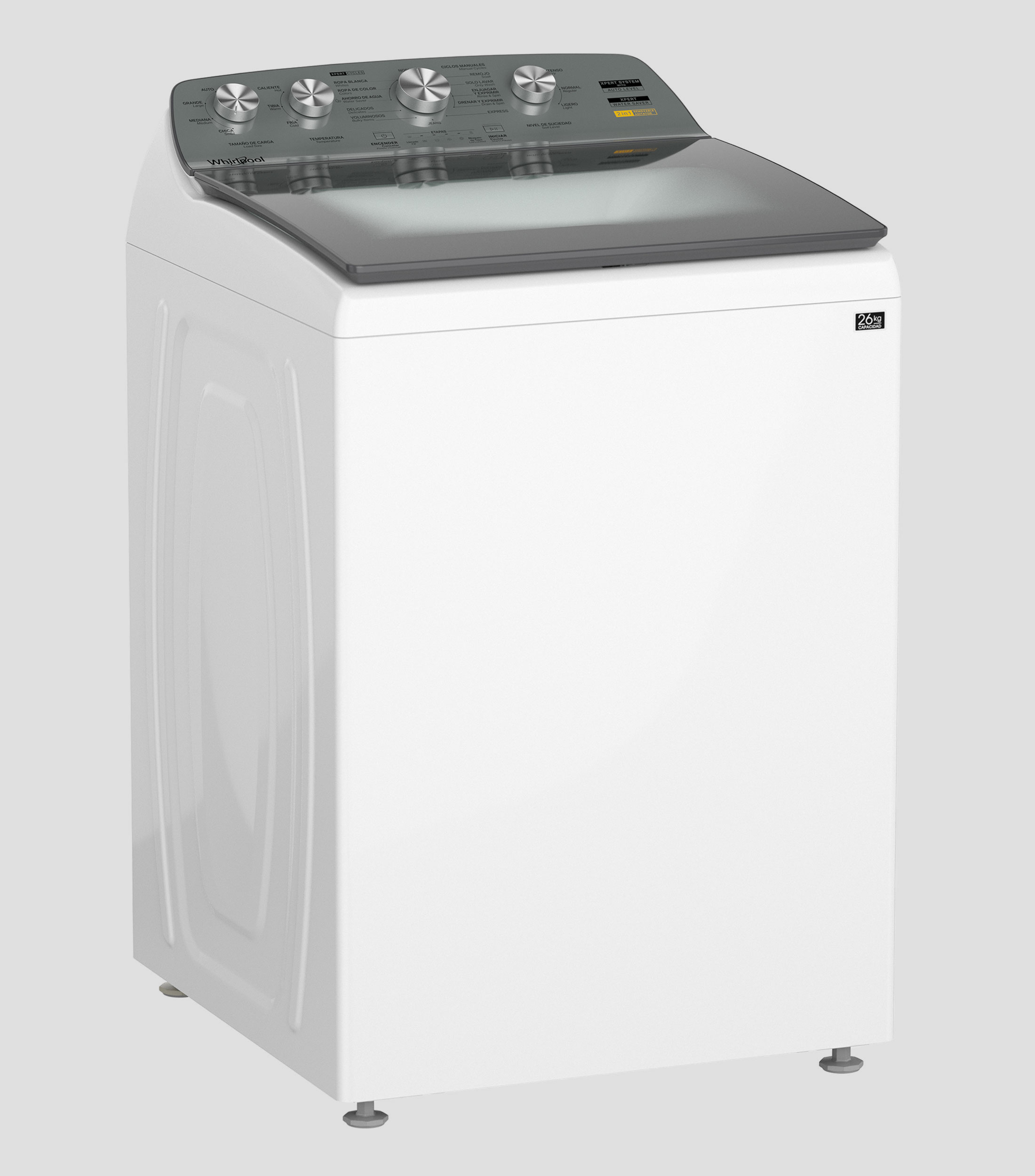 Lavadora Eléctrica 26 Kg Carga Superior 8MWTW2654WRM