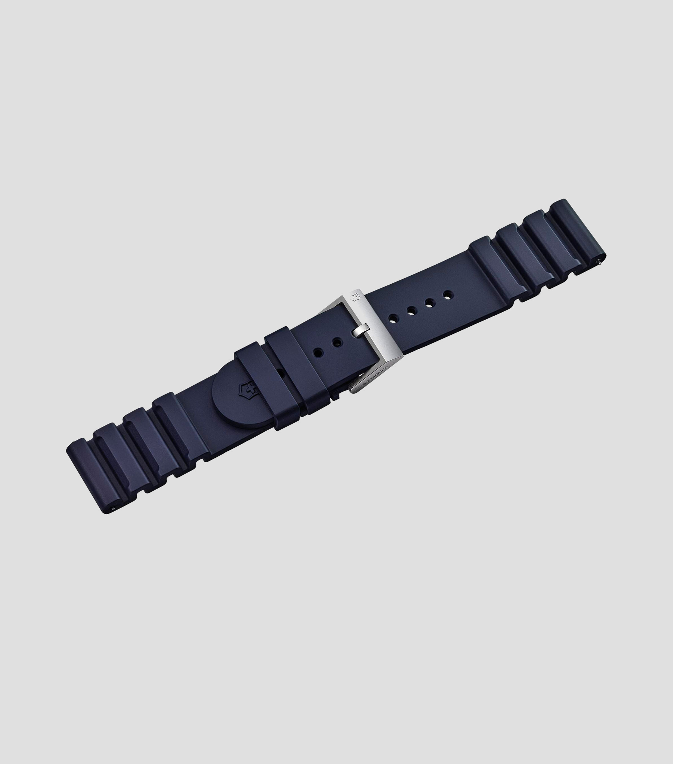 Correa para reloj en caucho azul