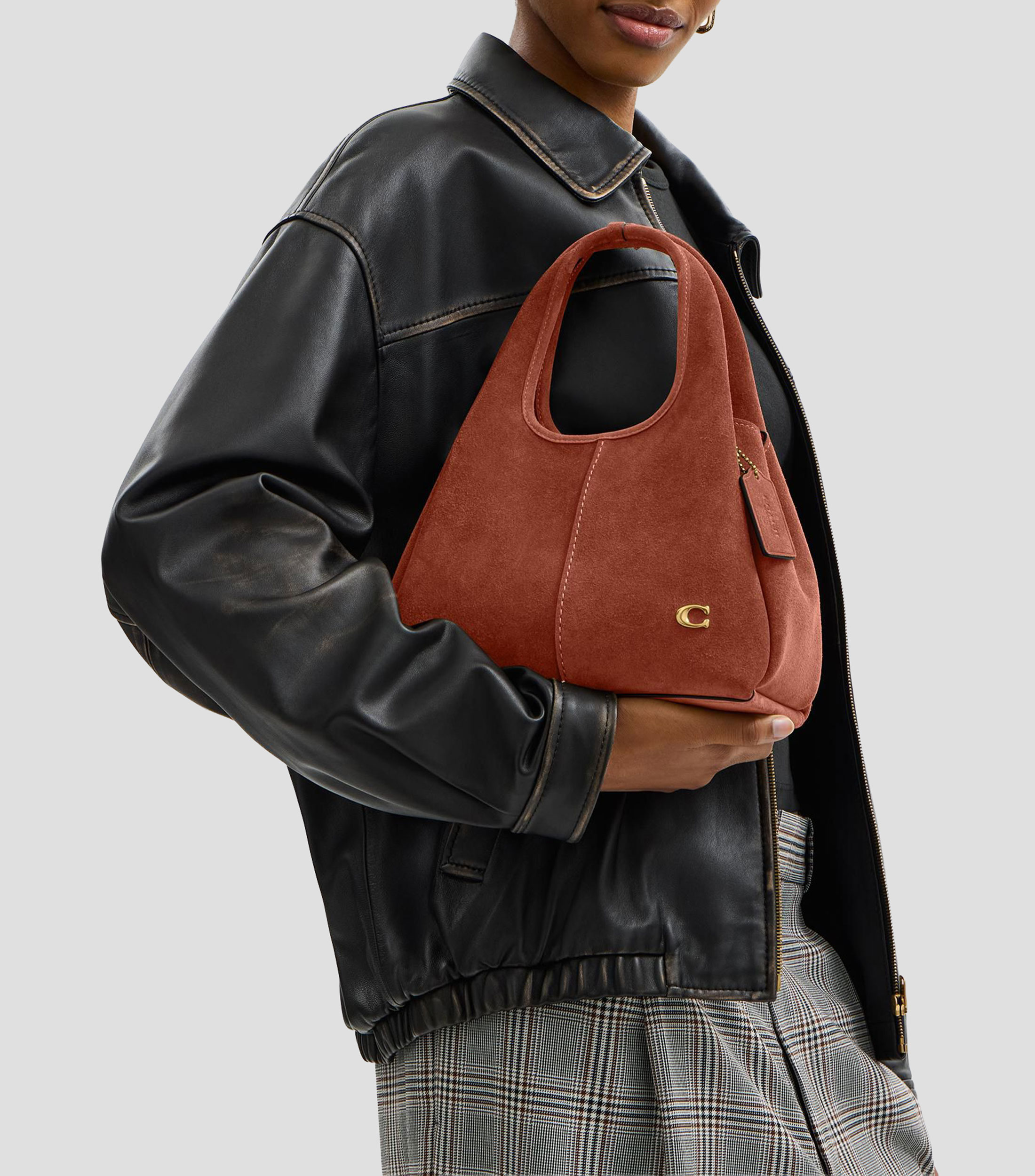 Bolsa Shoulder Café Lana 23 Lisa Mujer