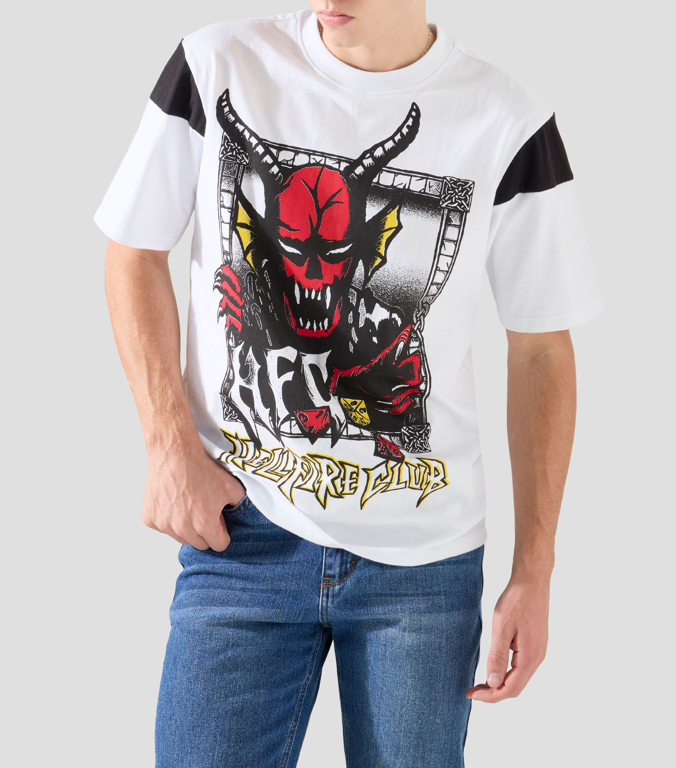Playera cuello redondo manga corta Stranger Things Hombre