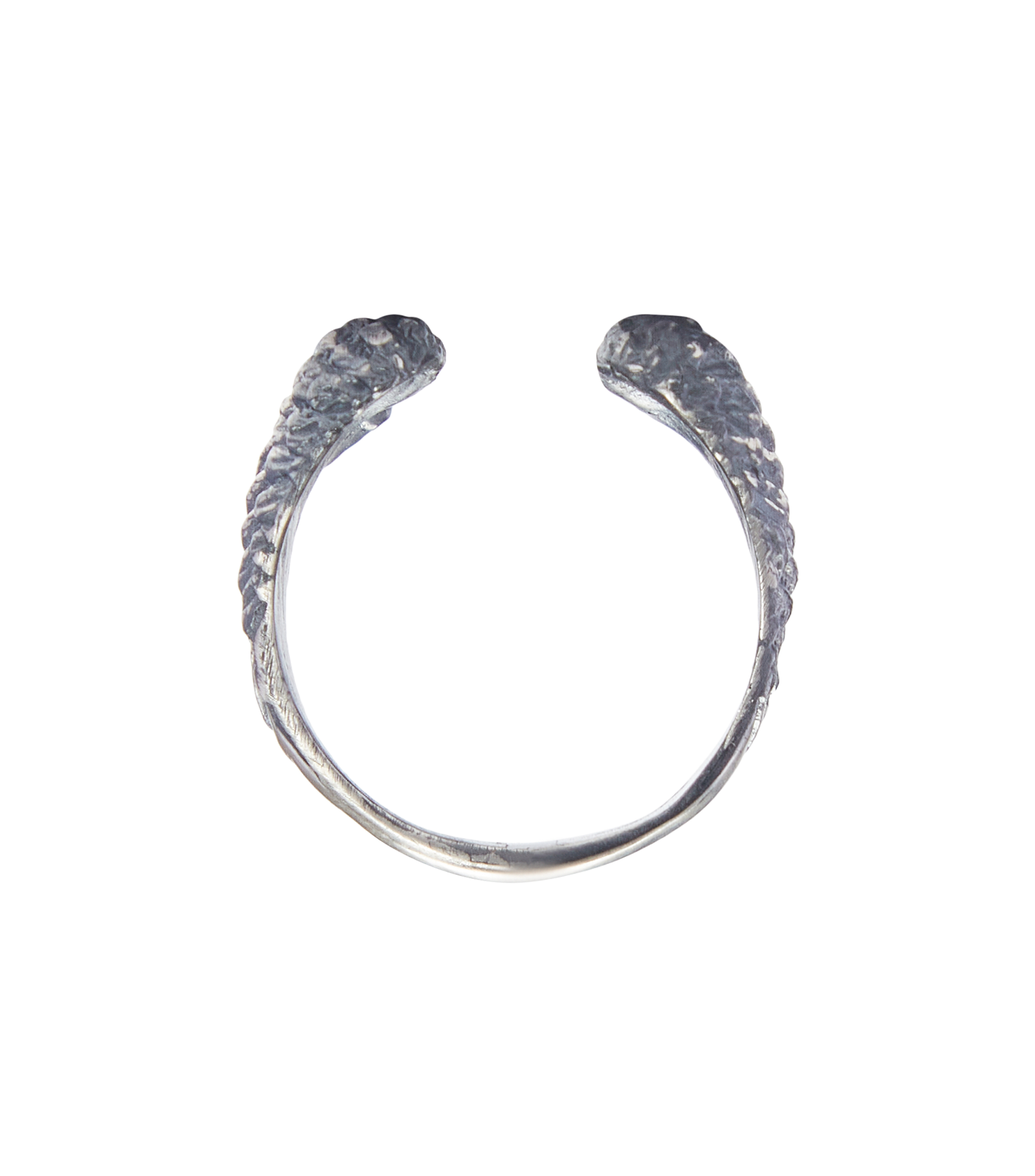 Anillo en plata Alas Hombre