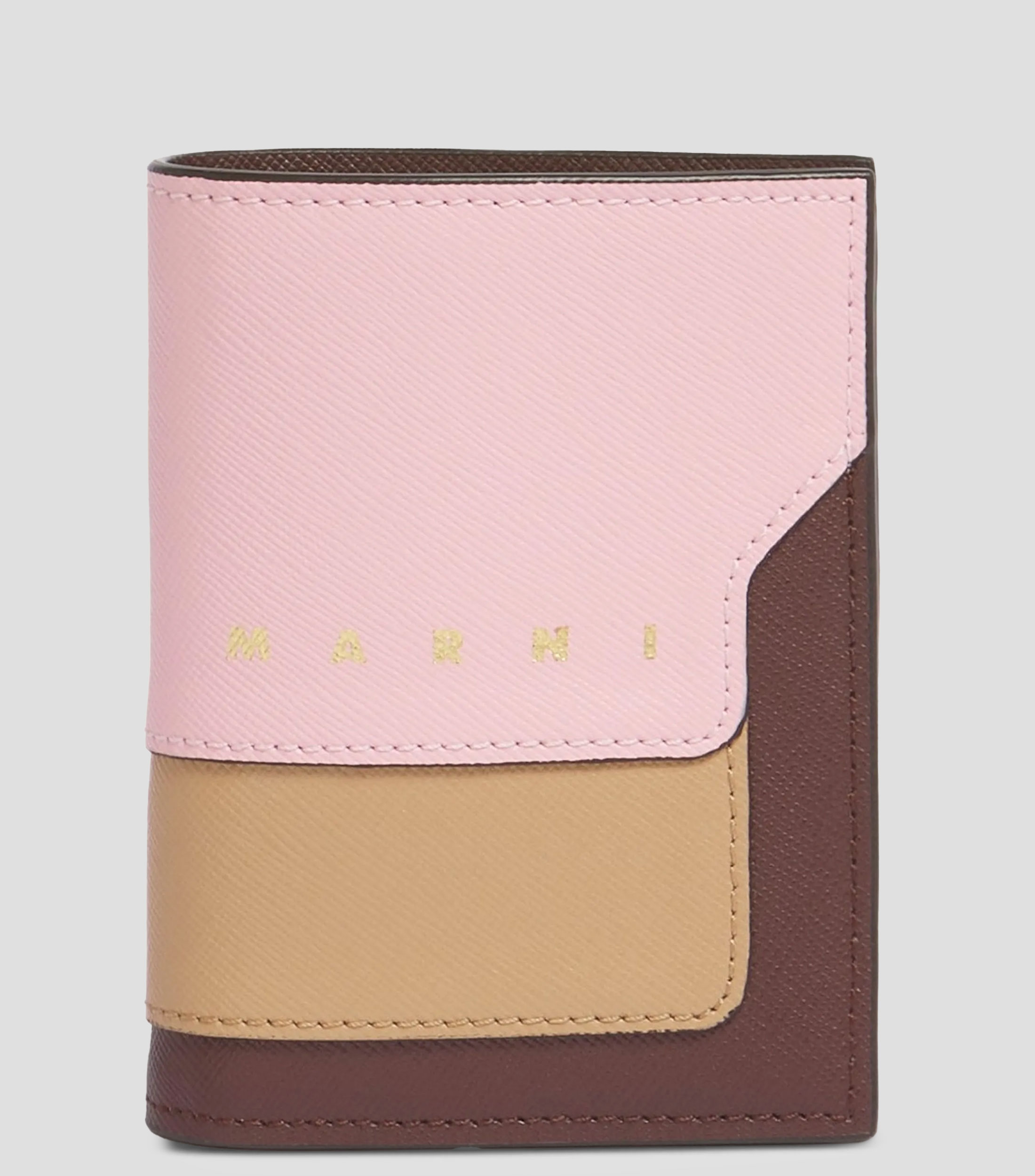 Cartera en piel lisa Mujer