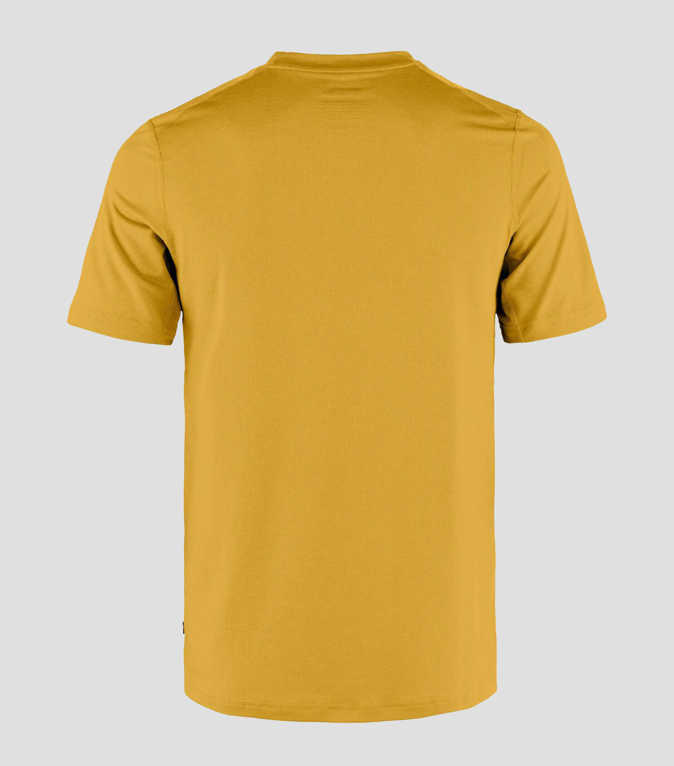 Playera de cuello redondo con manga corta lisa Hombre