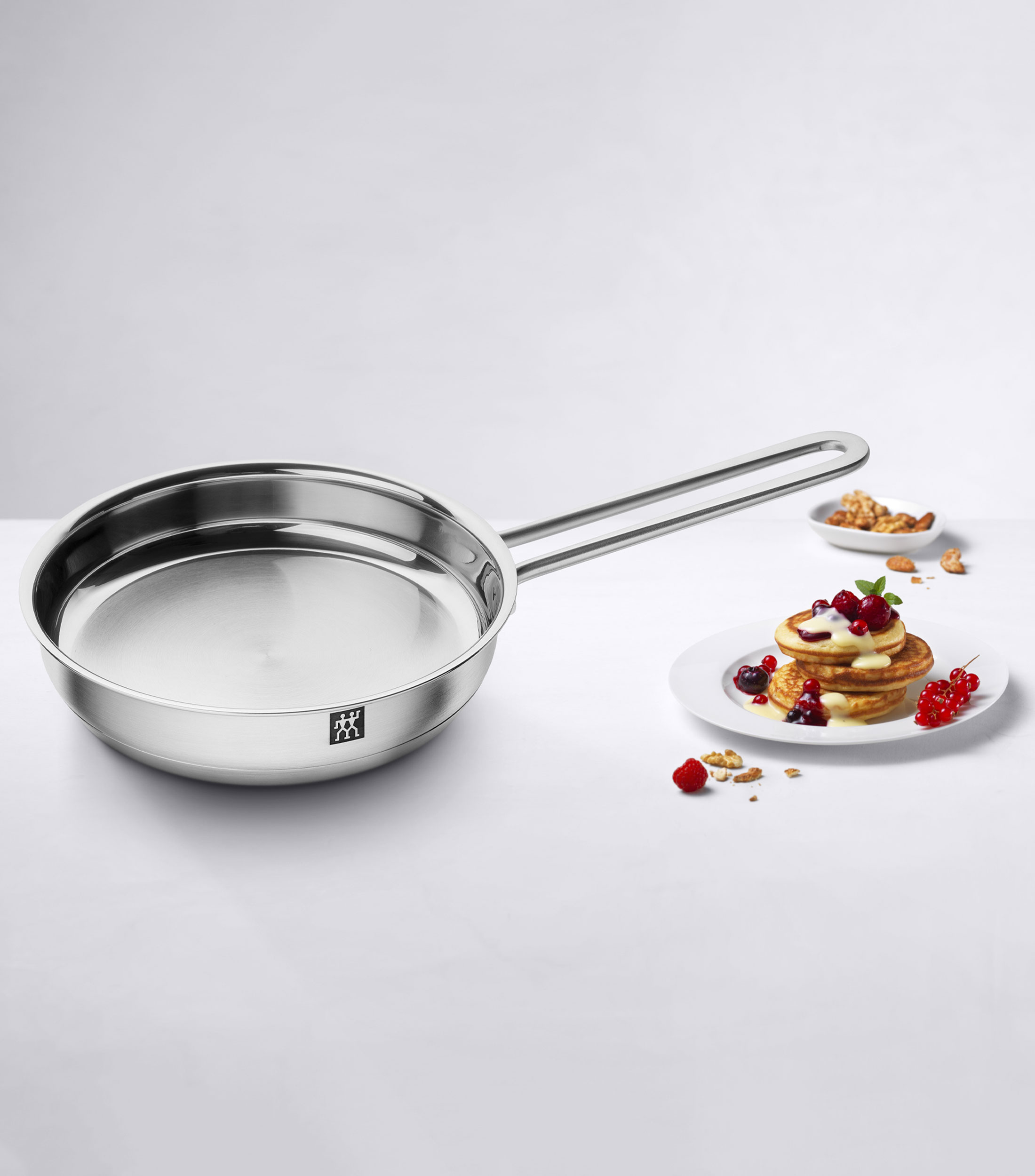 Sartén Redondo en Acero Inoxidable Pico 16 cm