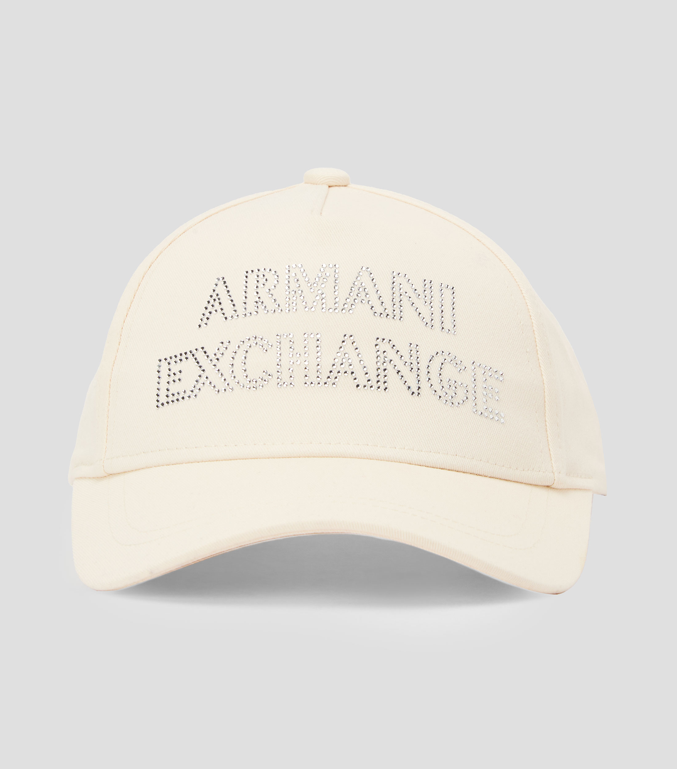 Gorra logotipo fantasía beige Mujer
