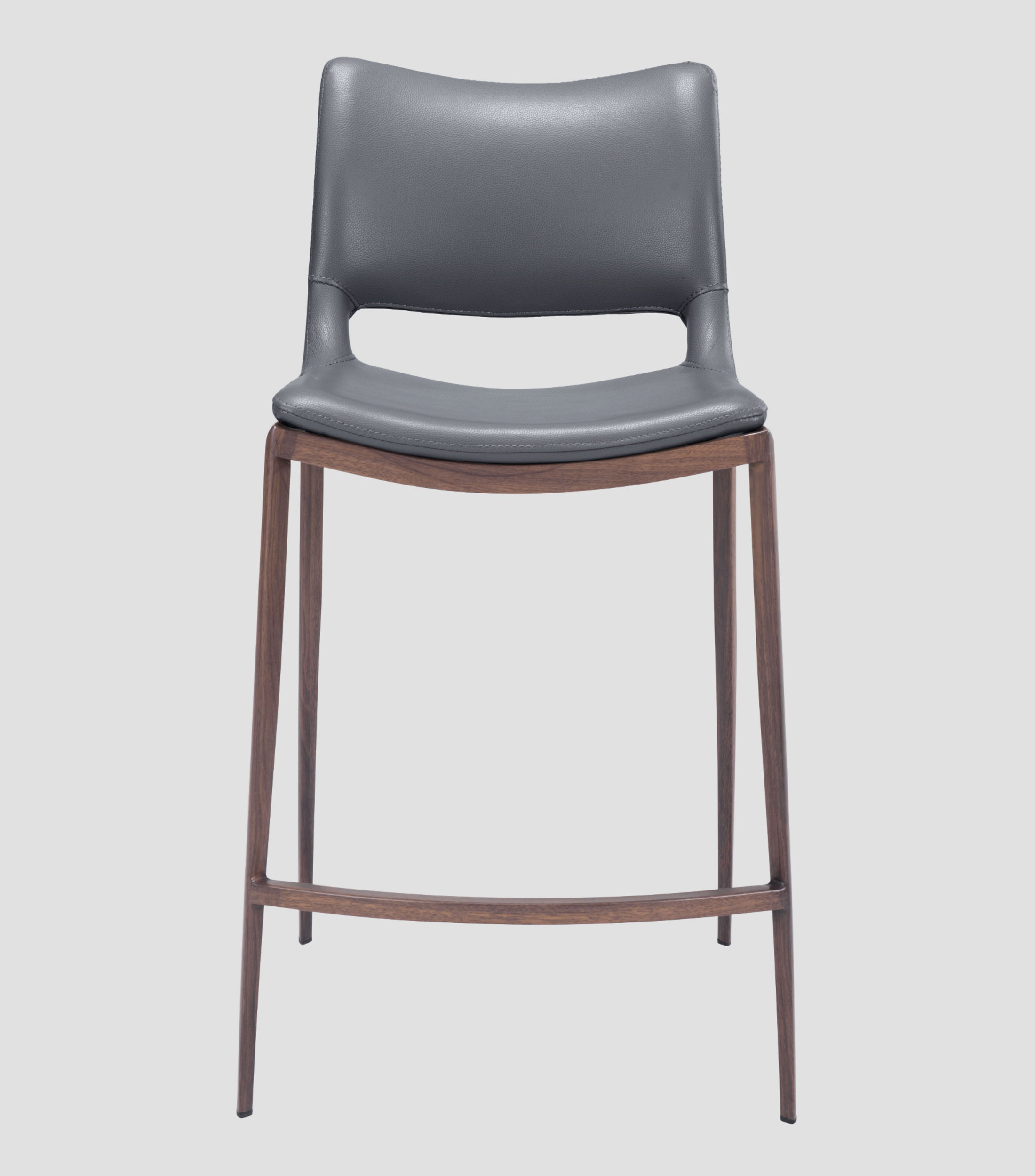 Banco de Barra Ace gris y nogal