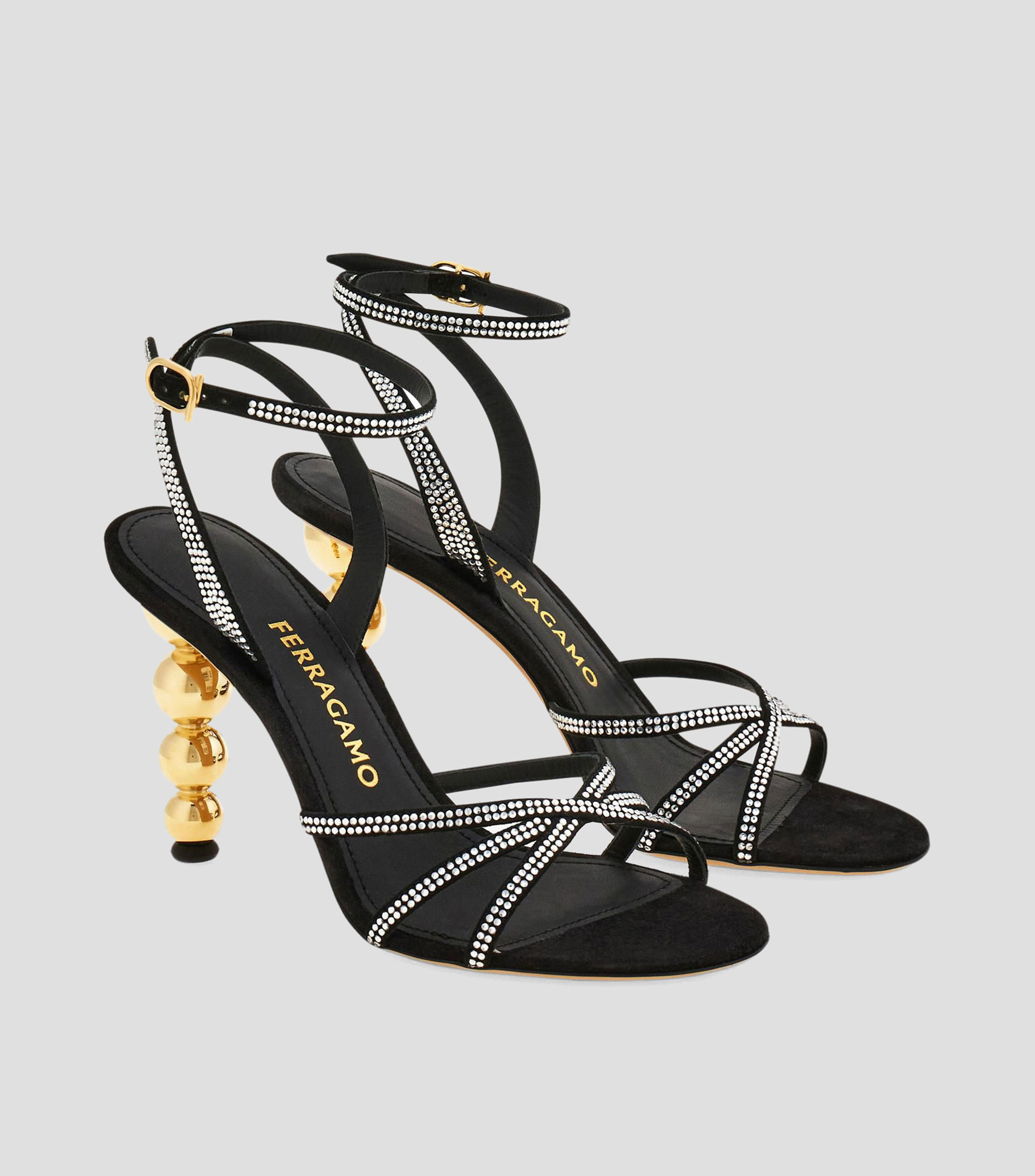 Sandalias tacón esférico Mujer