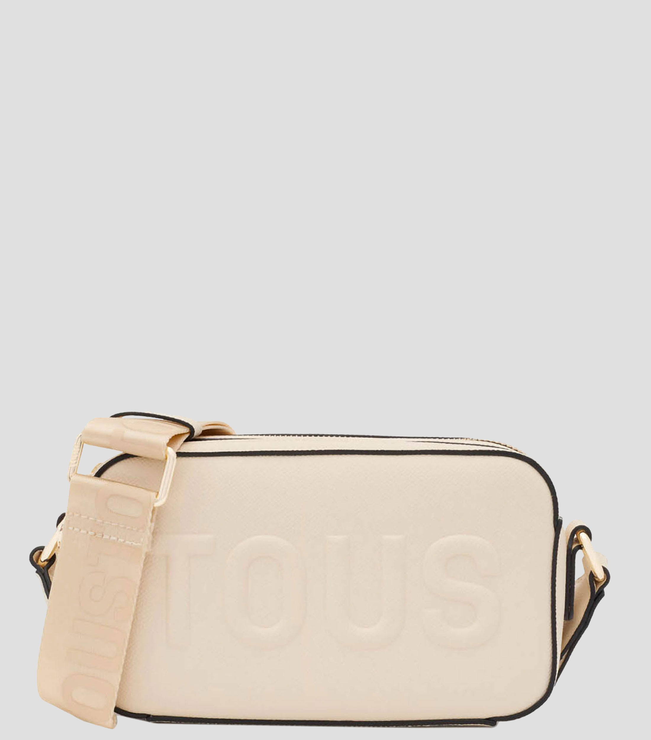 Bolsa crossbody reporter beige La Rue New Mujer