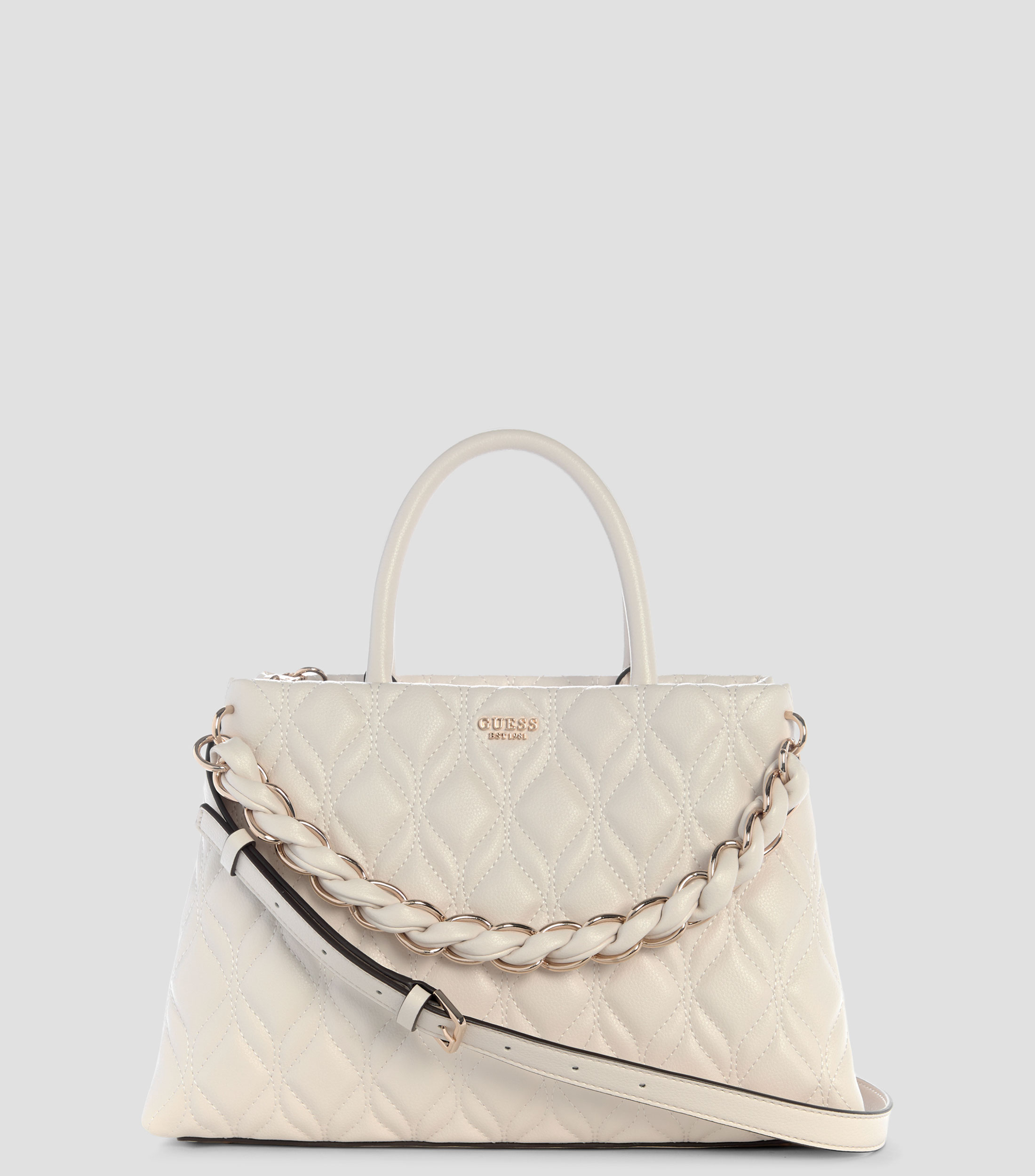 Bolsa satchel blanco Maxine Girlfriend lisa Mujer