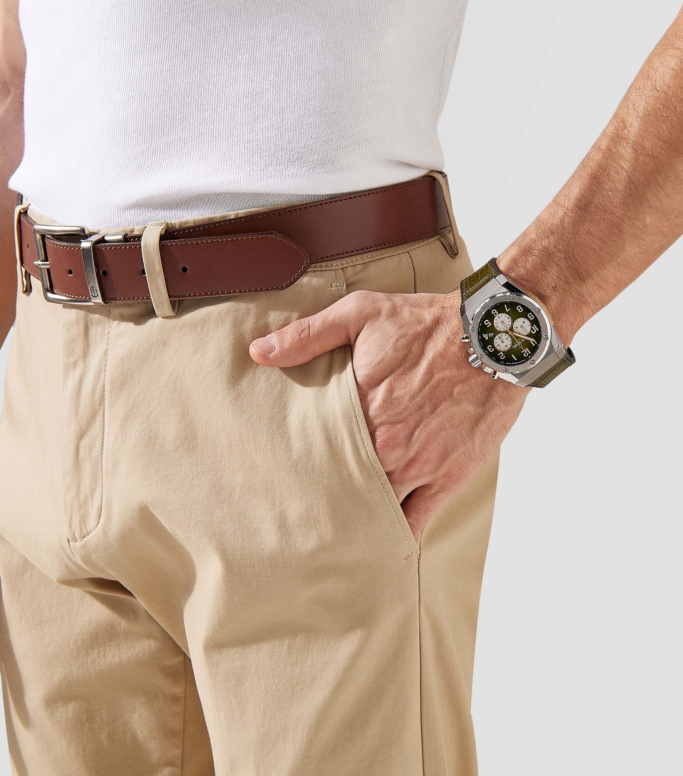 Reloj para Hombre Ace Genesis Deportivo Plateado, Verde
