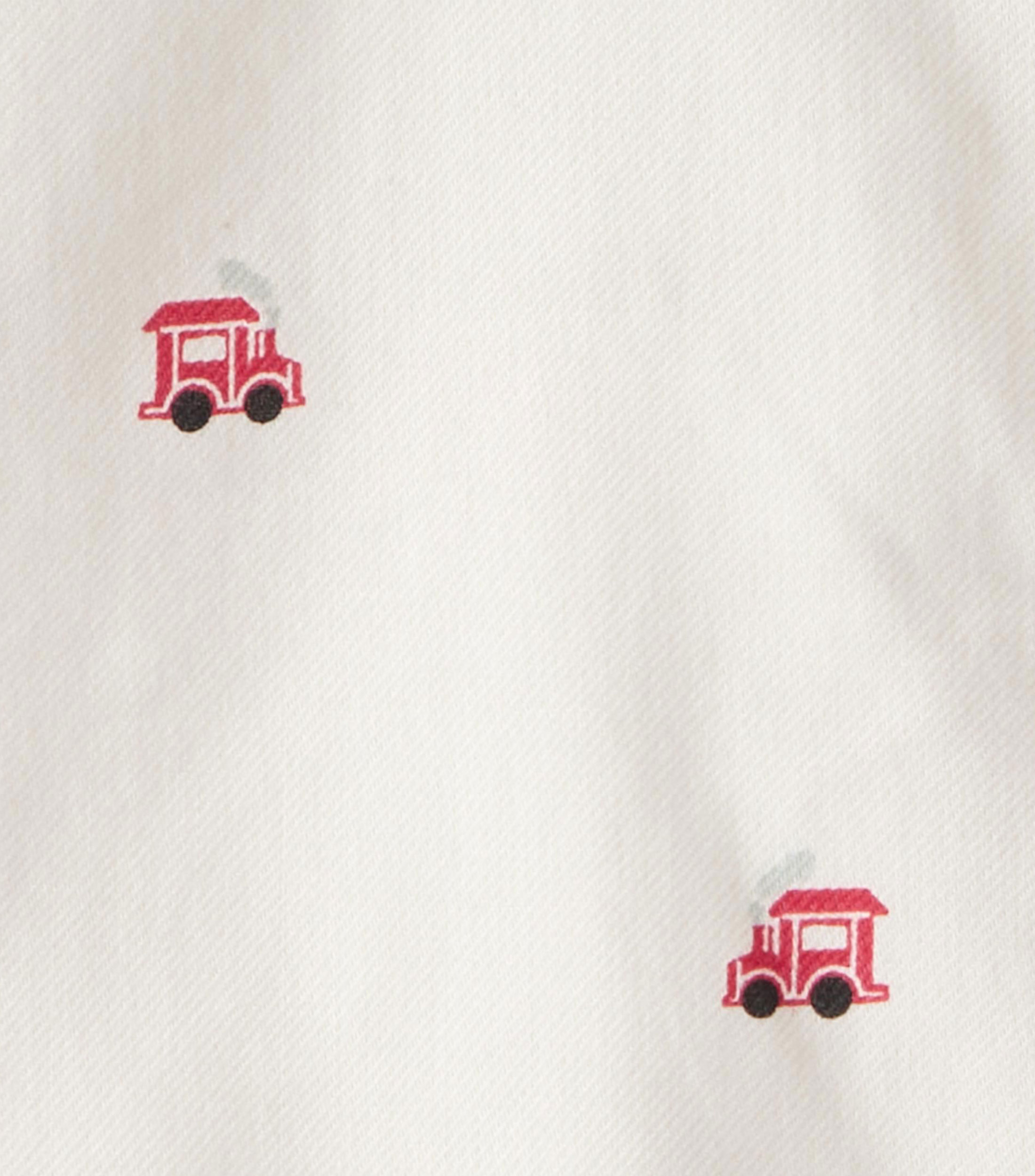 Camisa estampada con manga larga Bebe