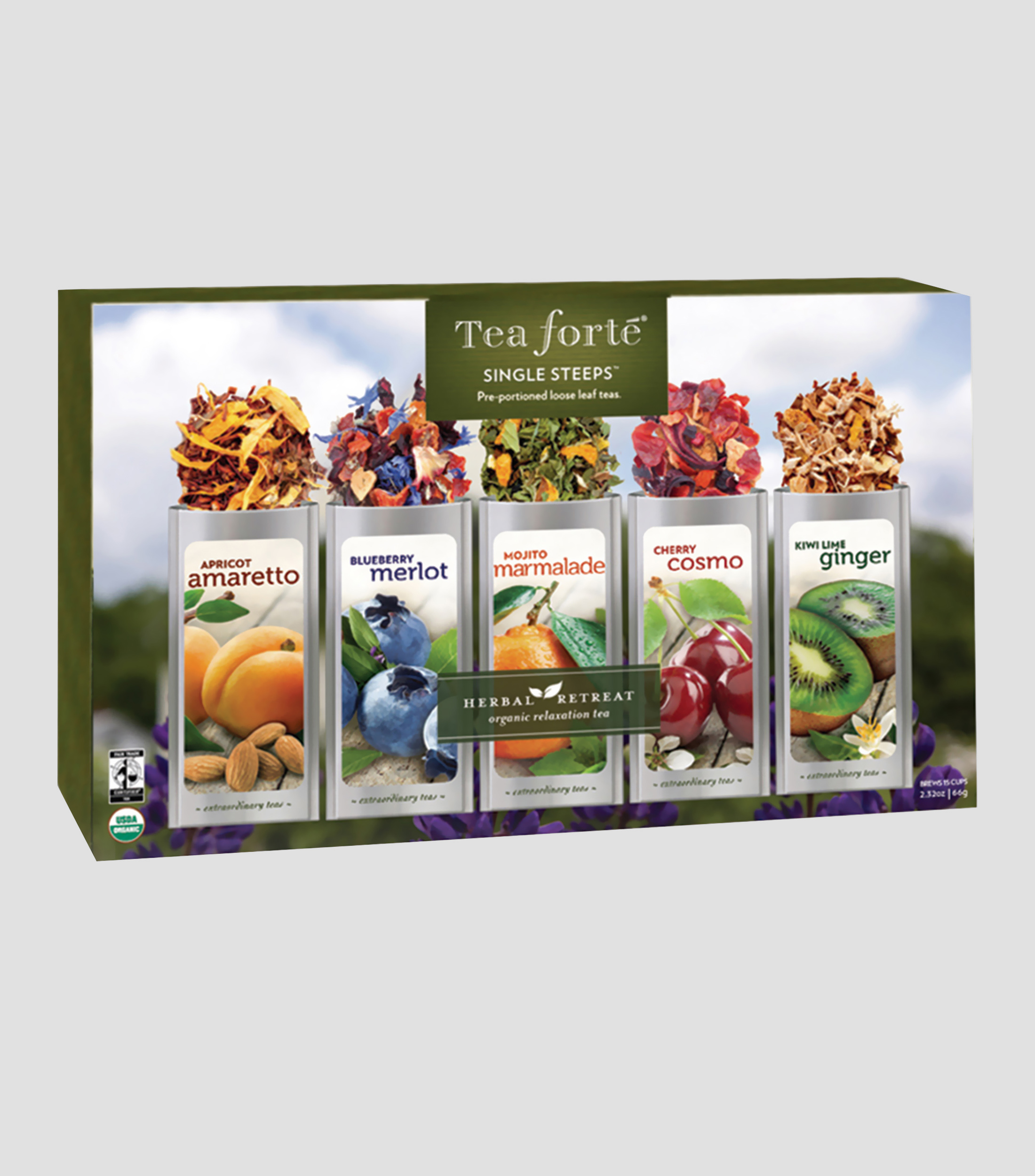 Infusion de Te Herbal Retreat, 66 g