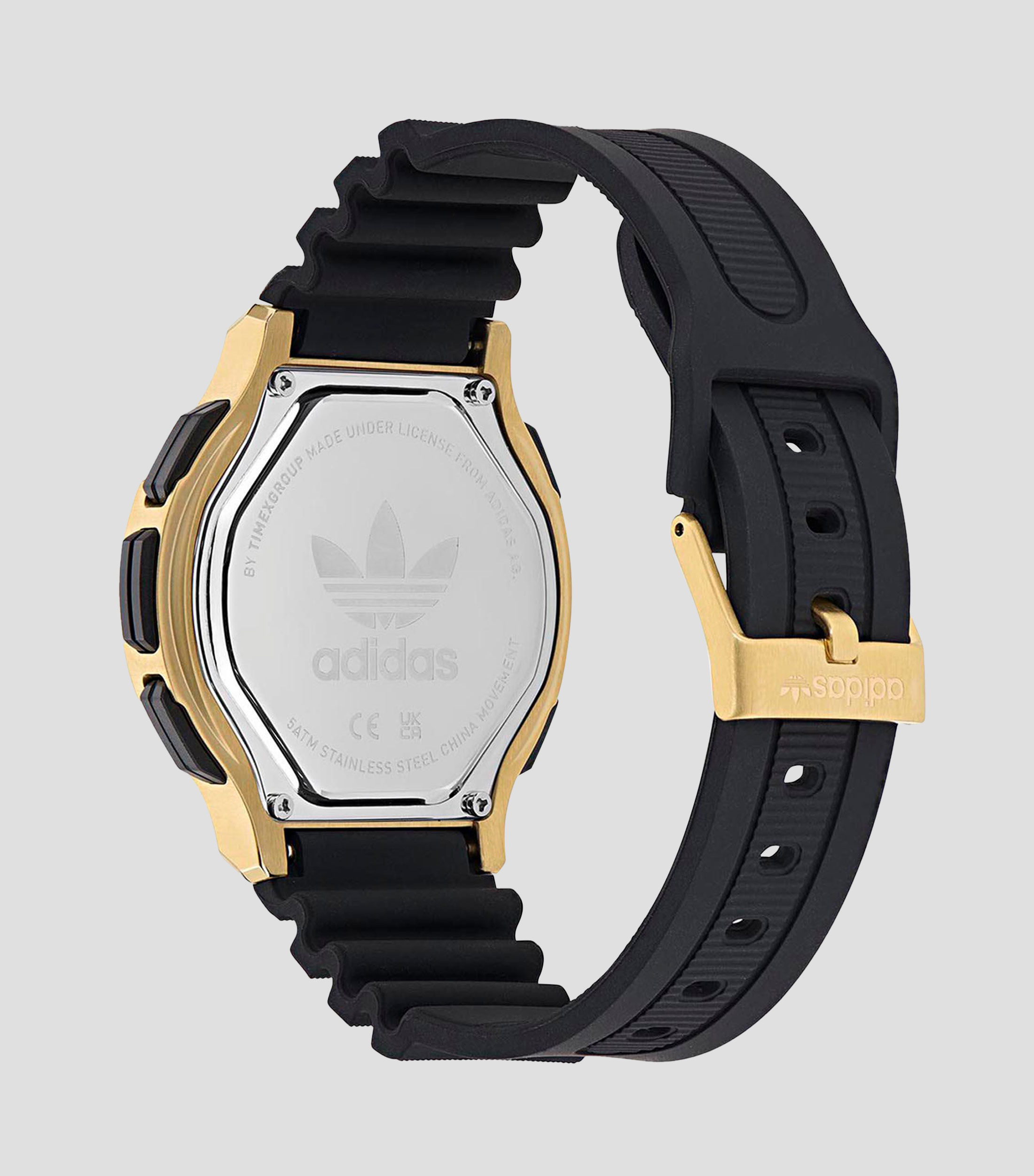 Reloj Unisex Expression Three Digital Casual Dorado