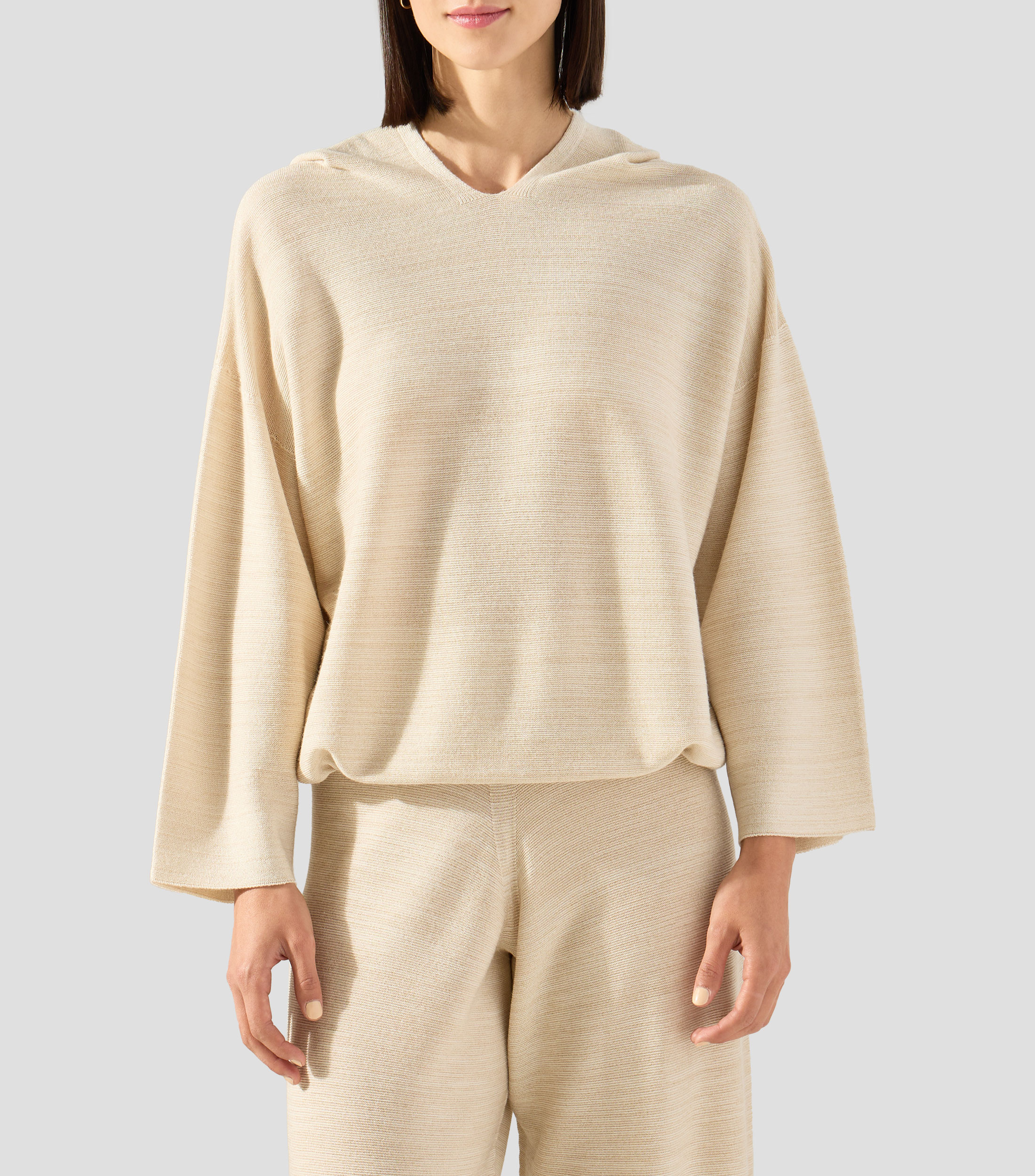 Suéter cuello V Mujer