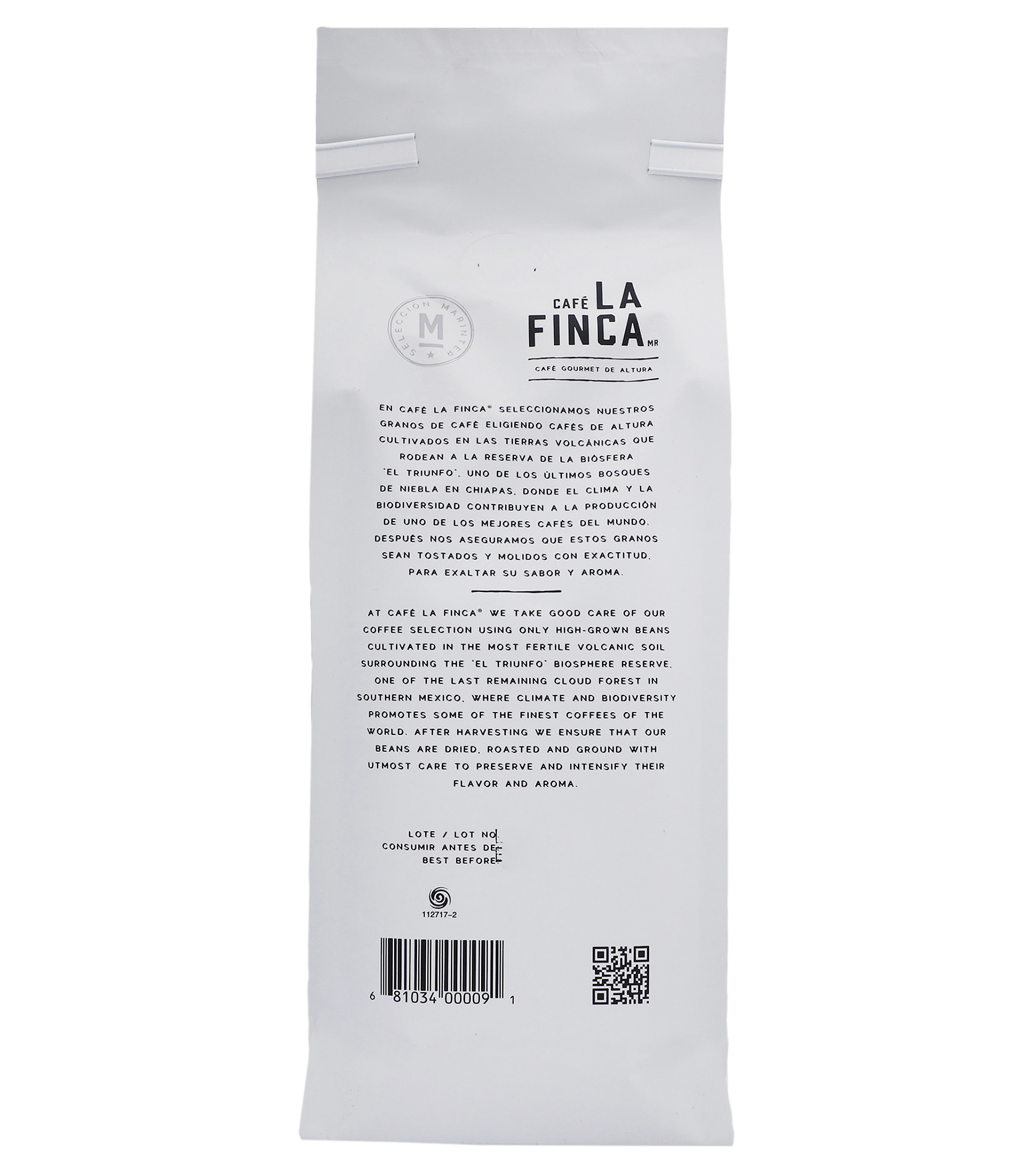 Cafe de Altura La Finca de Molido Espresso, 340 g