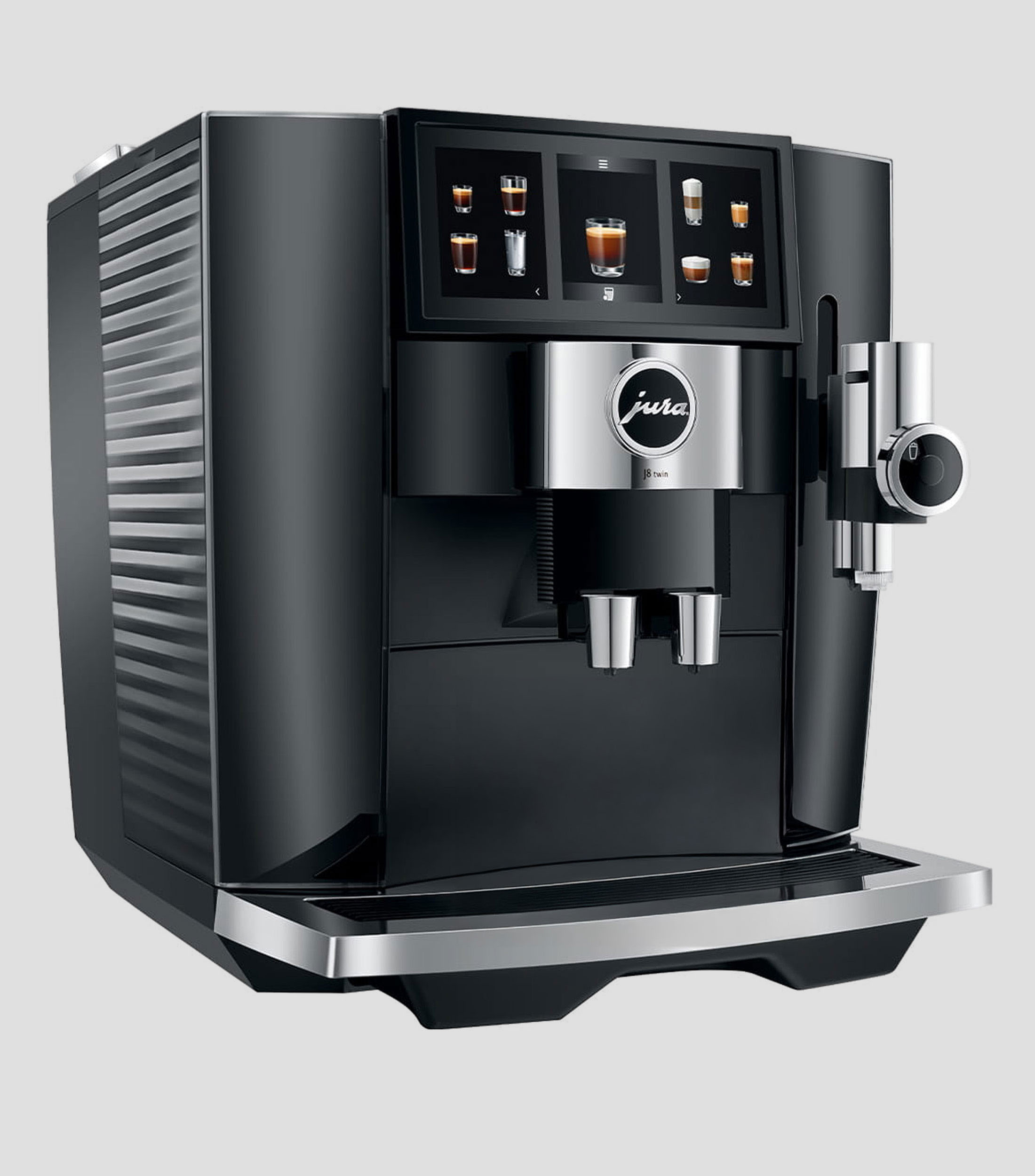 Cafetera Automatica J8 Twin, 1.9 L, Negra