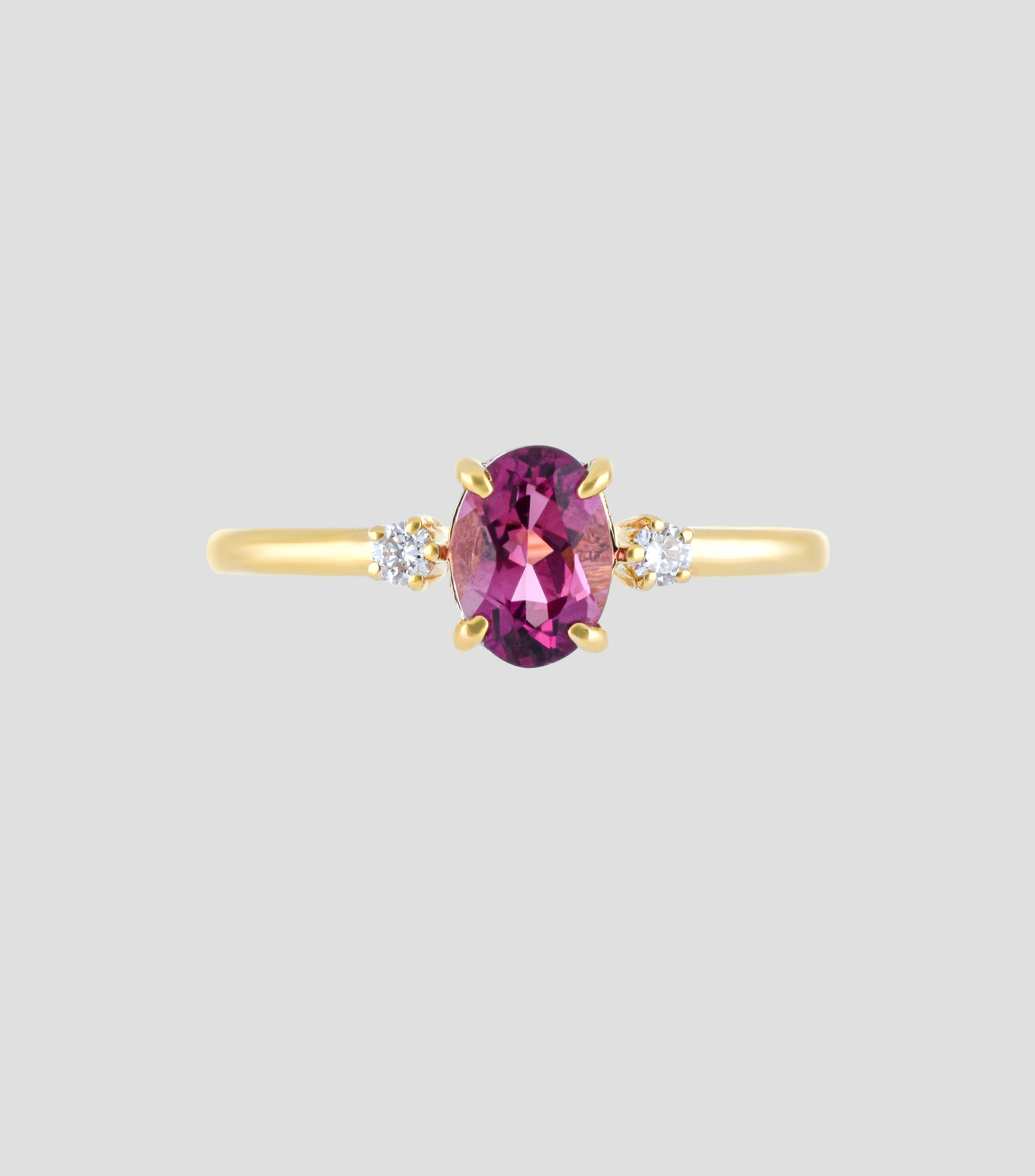 Anillo en oro amarillo 18 Kts Mujer