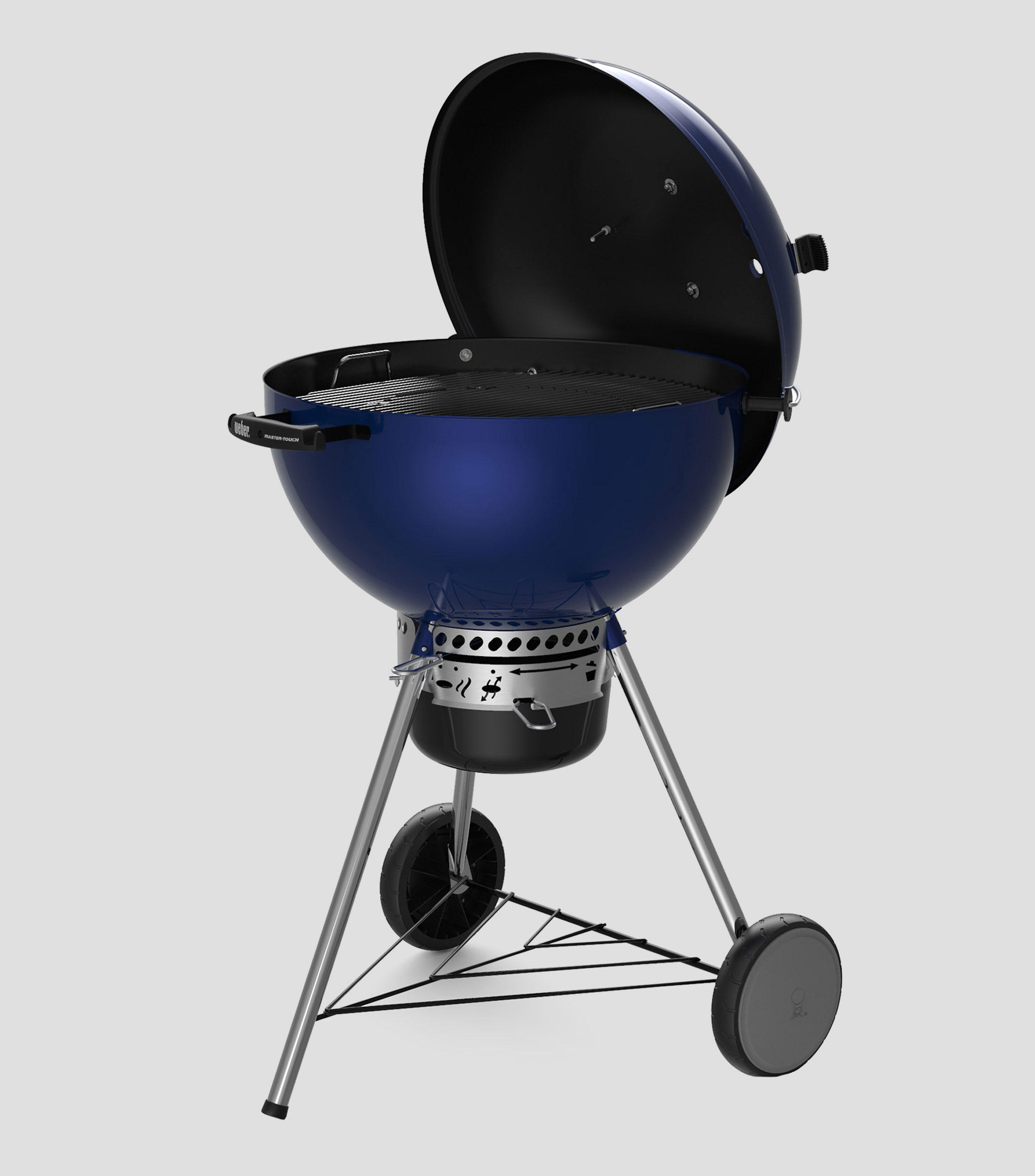 Asador de Carbón Master-Touch 22 en Acero Porcelanizado