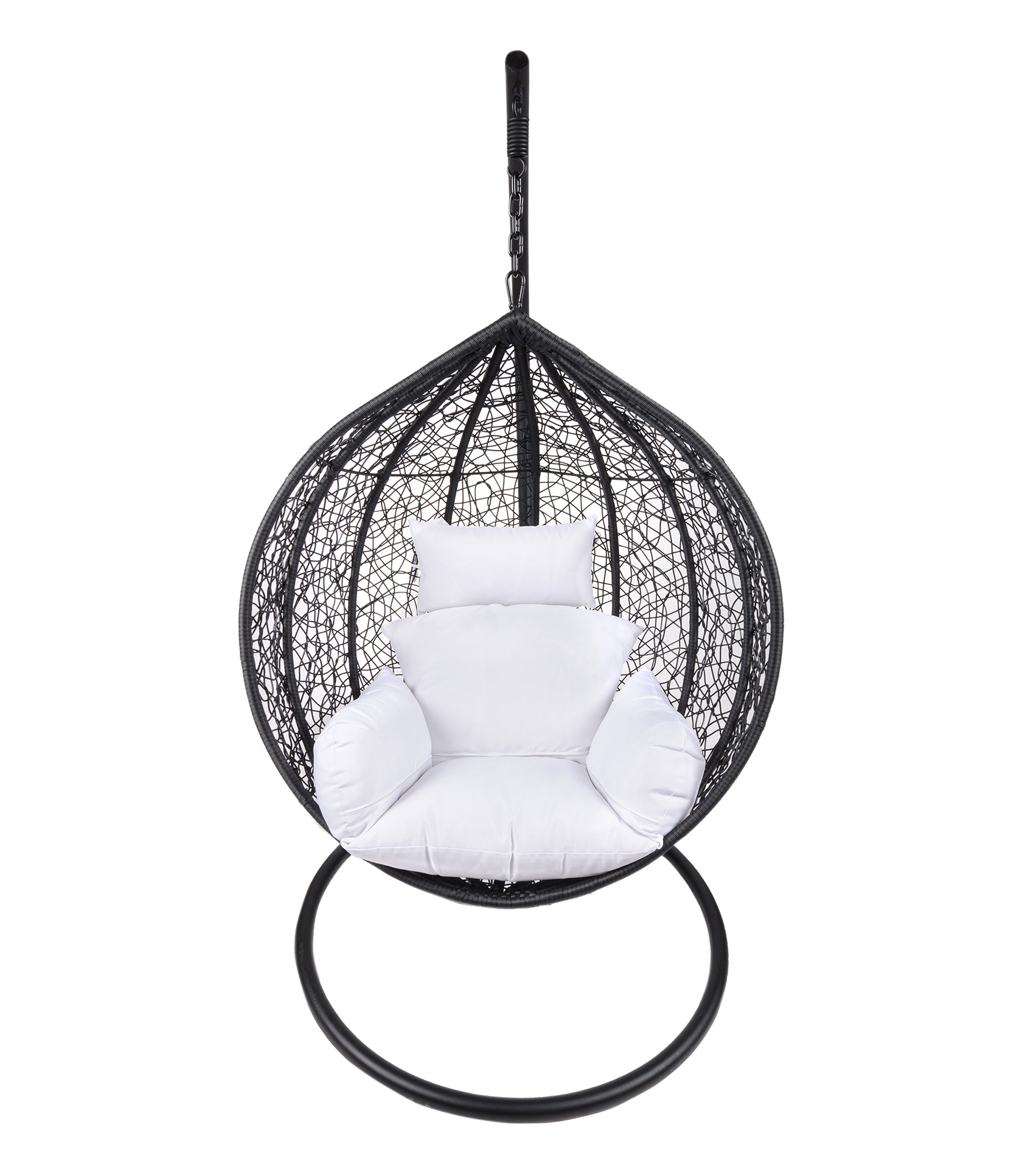 Silla colgante en acero