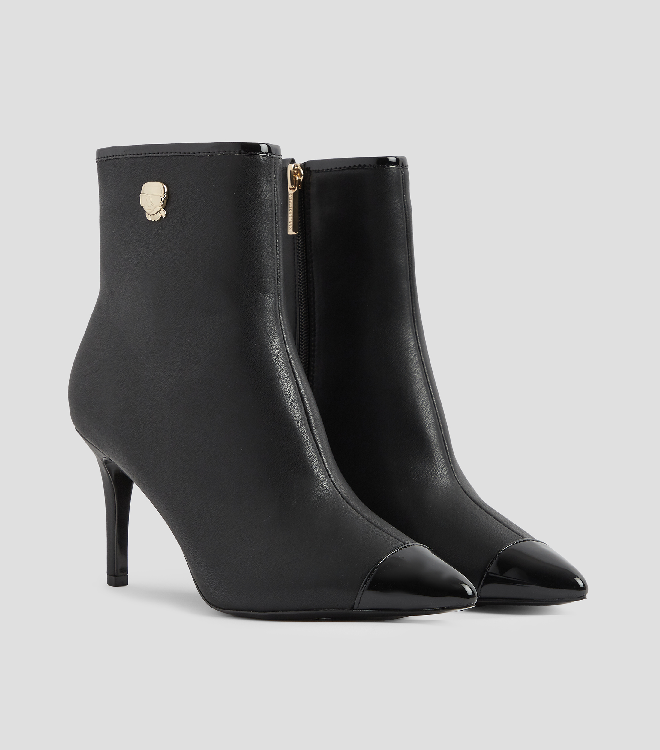 Botines con Tacón Alto Delgado Mujer