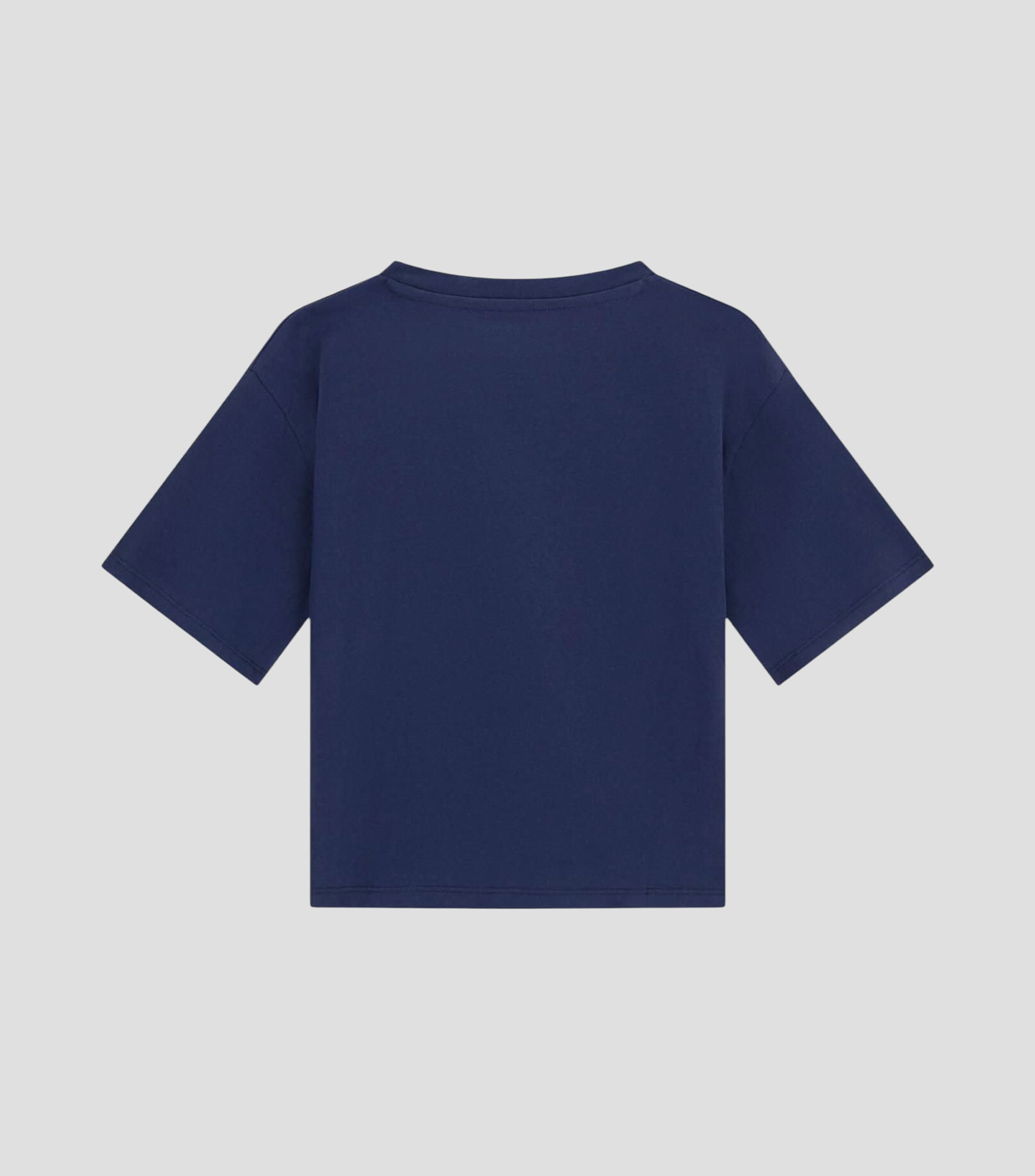 Playera cuello redondo manga 3/4 estampada Niña