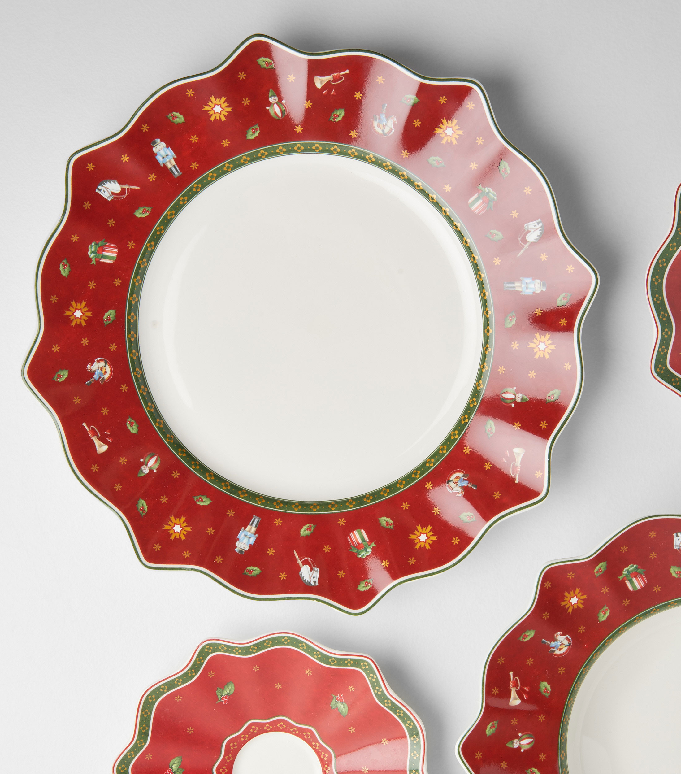 Plato trinche navideño