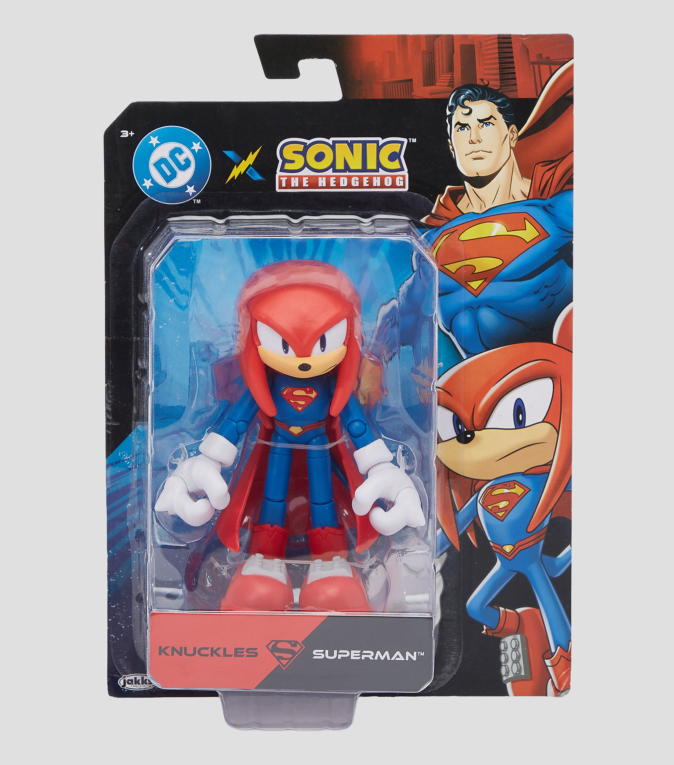 Figura Sonic x DC Knuckles Superman