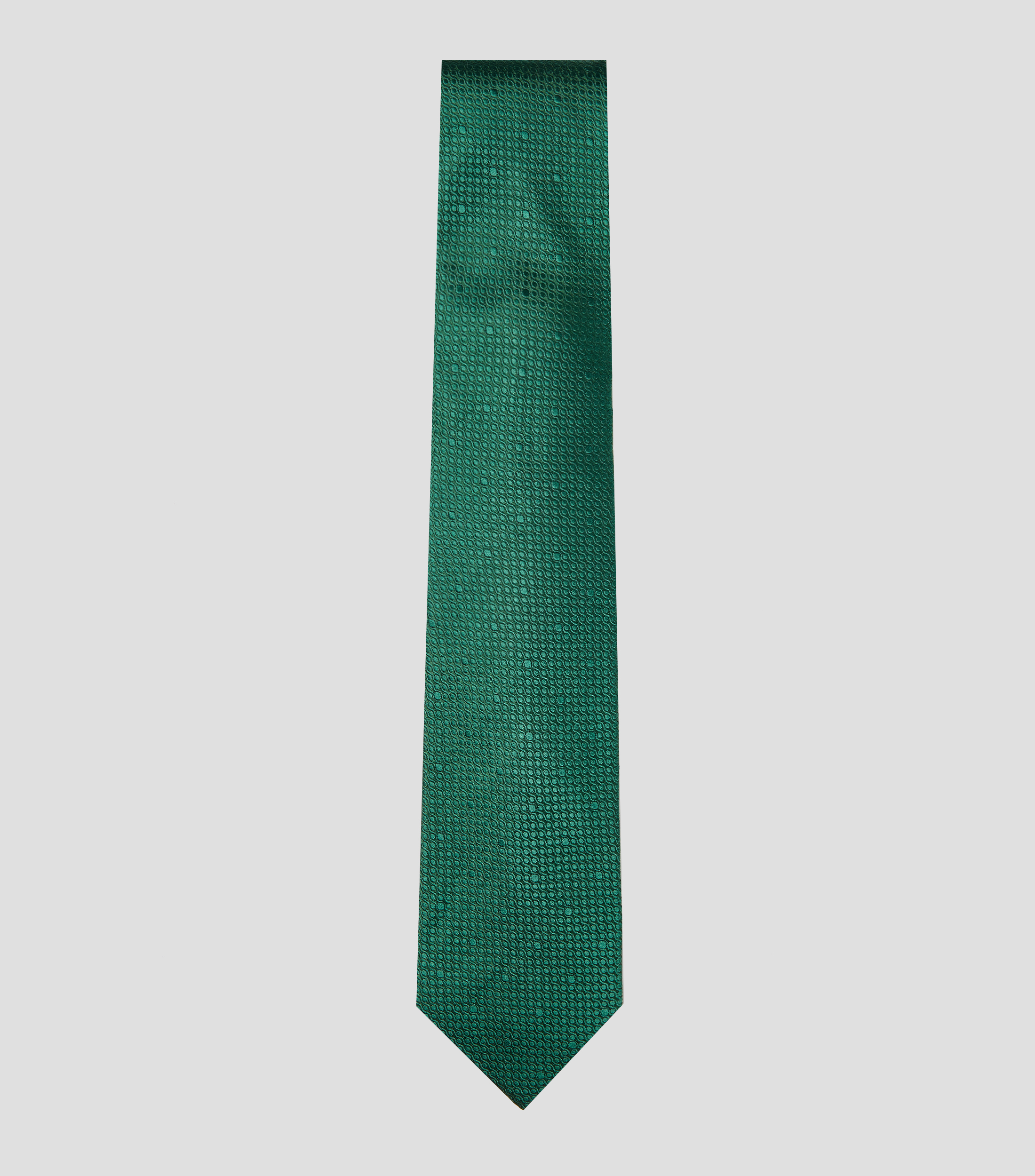 Corbata ancha en seda lisa