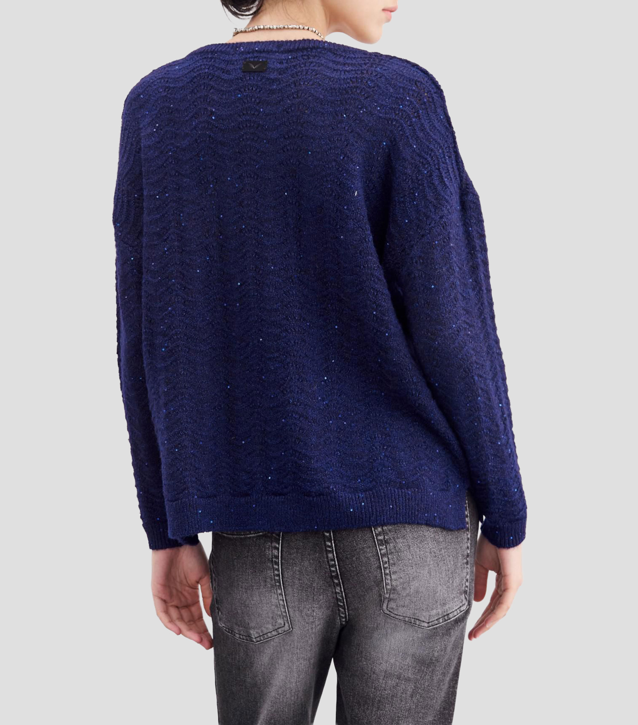 Suéter cuello redondo Mujer