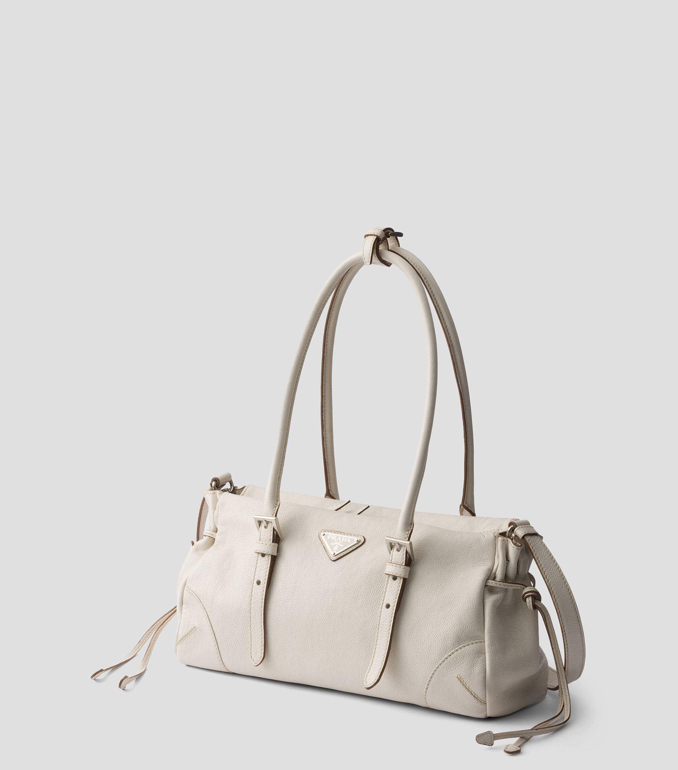 Bolsa Tote Blanca en Piel Bonnie, Mujer